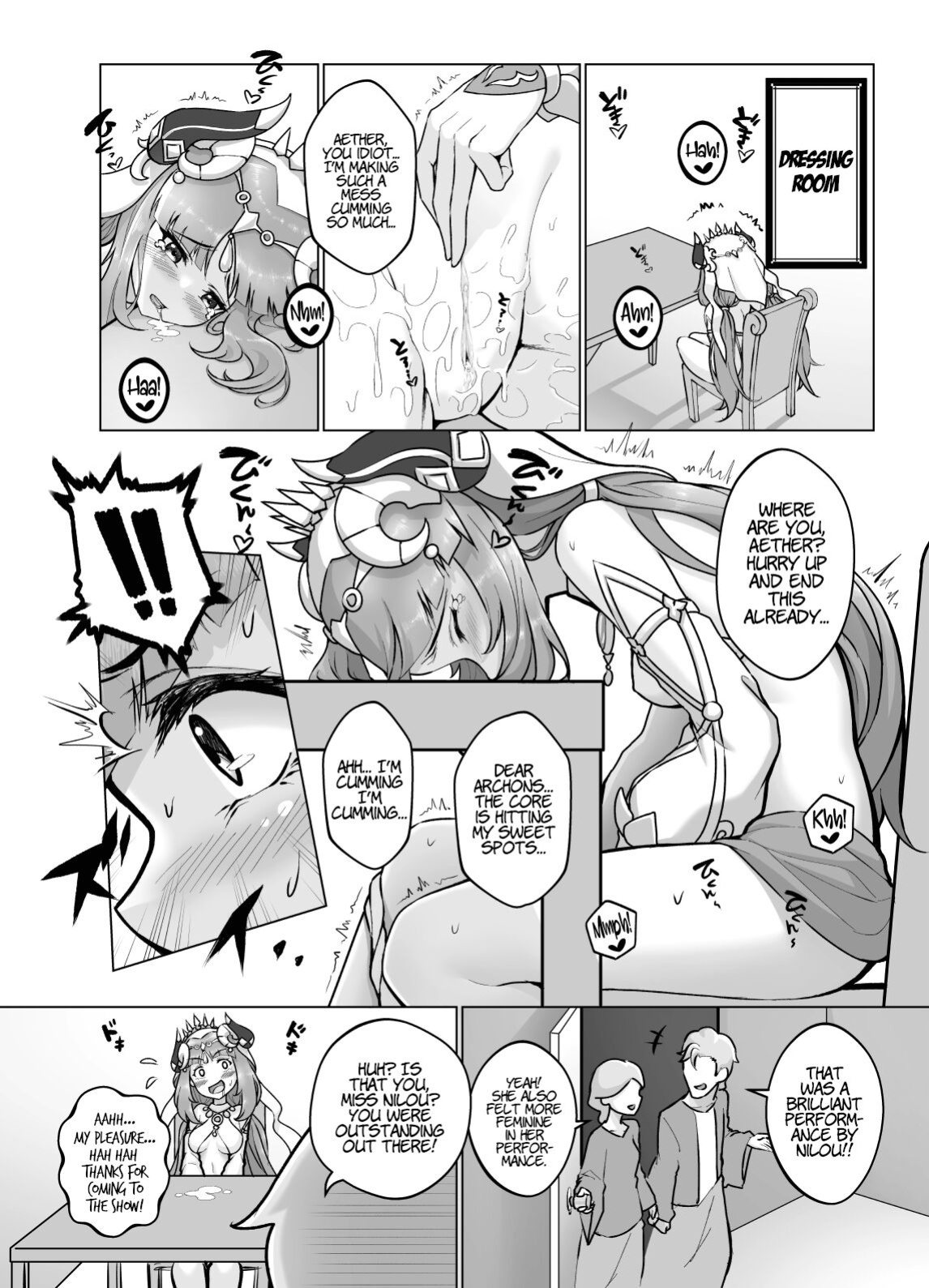 [RoyBoy Robo (RoyBoy)] Nilou Bloom (Genshin Impact) [LunaticSeibah] [Uncensored]