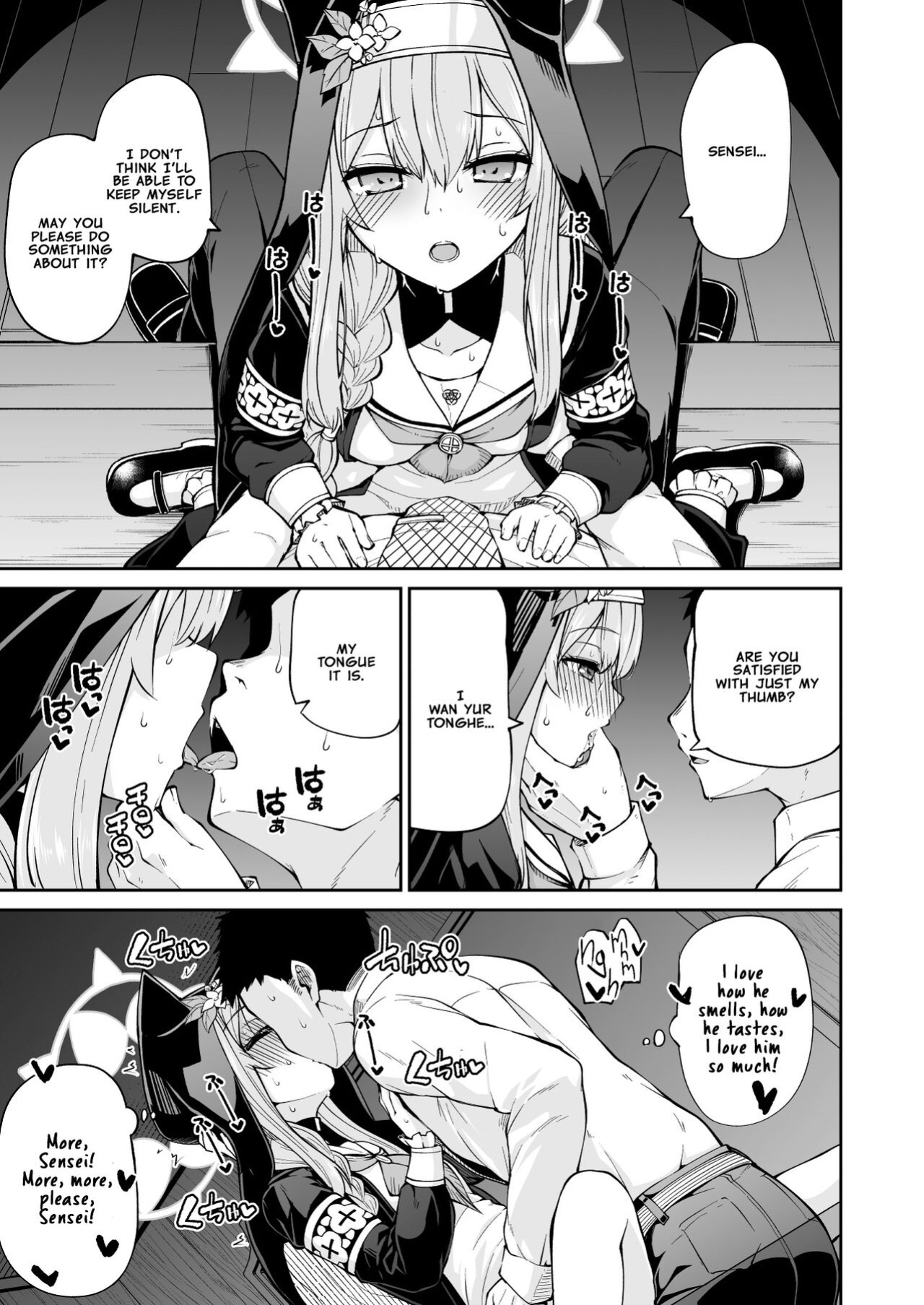 [Kitsuneya (Leafy)] Mari no Himegoto | Mari's Secret (Blue Archive)