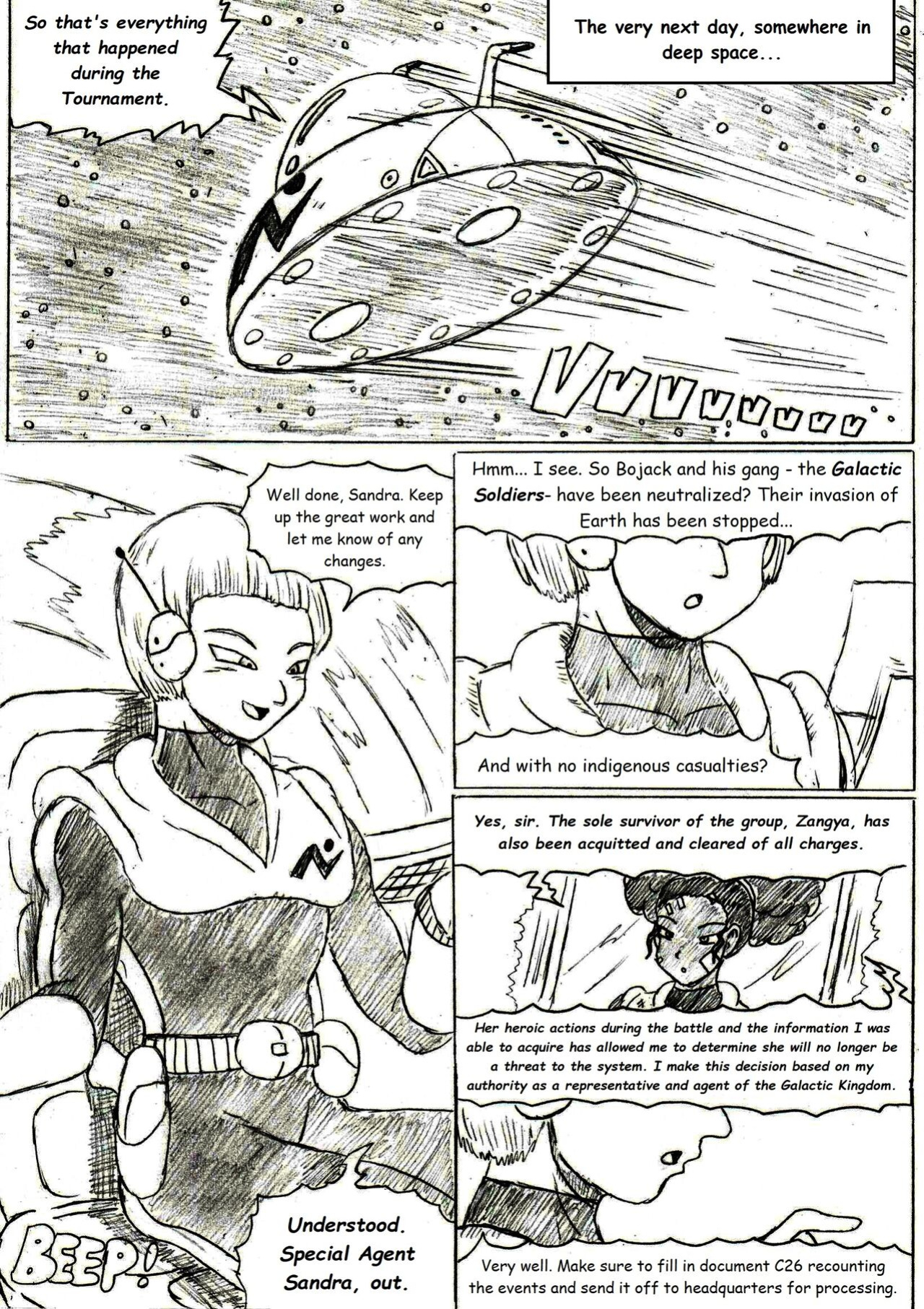 [TheWriteFiction] DRAGONBALL Z Golden Age - Chapter 7 - Resolutions