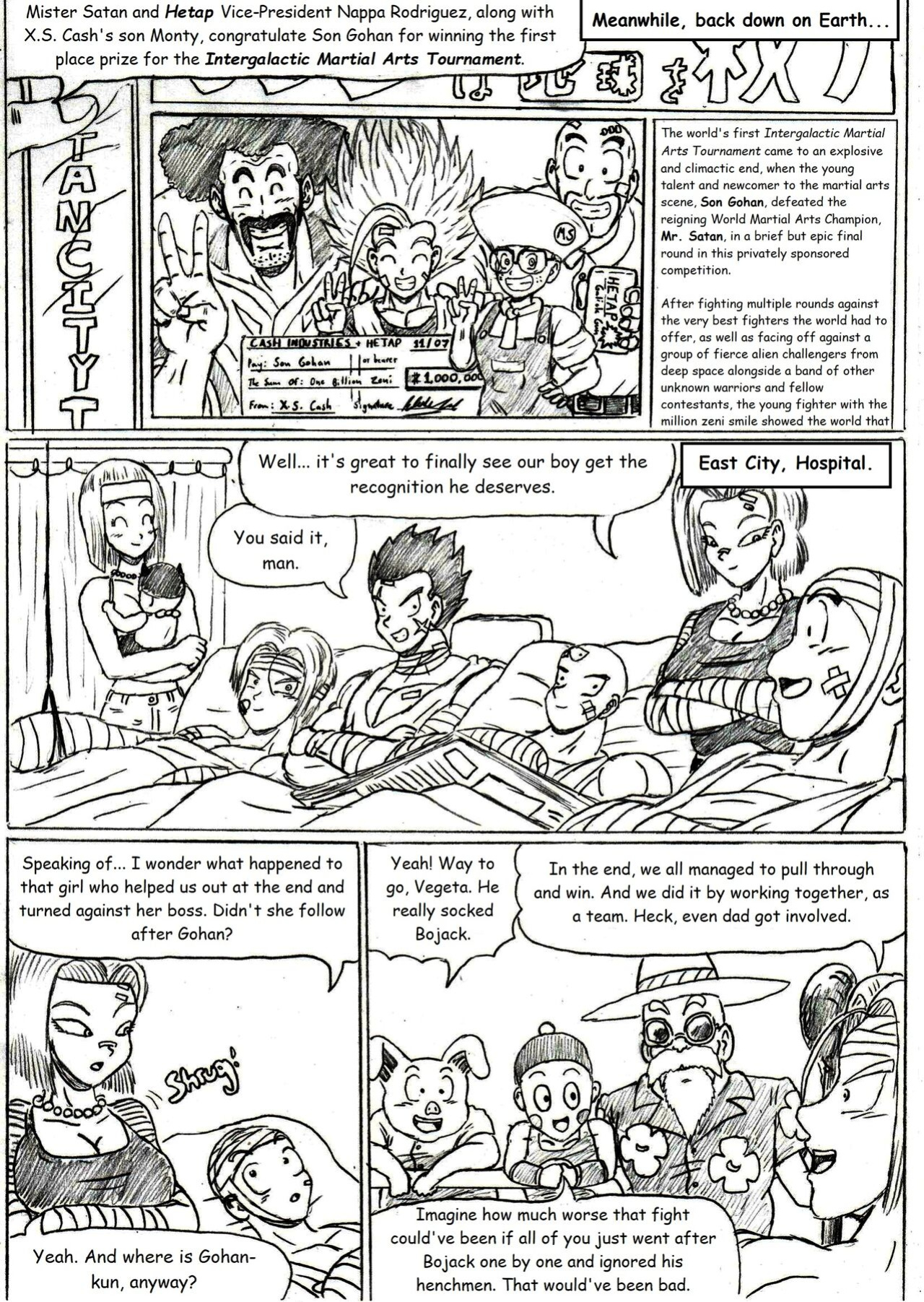 [TheWriteFiction] DRAGONBALL Z Golden Age - Chapter 7 - Resolutions