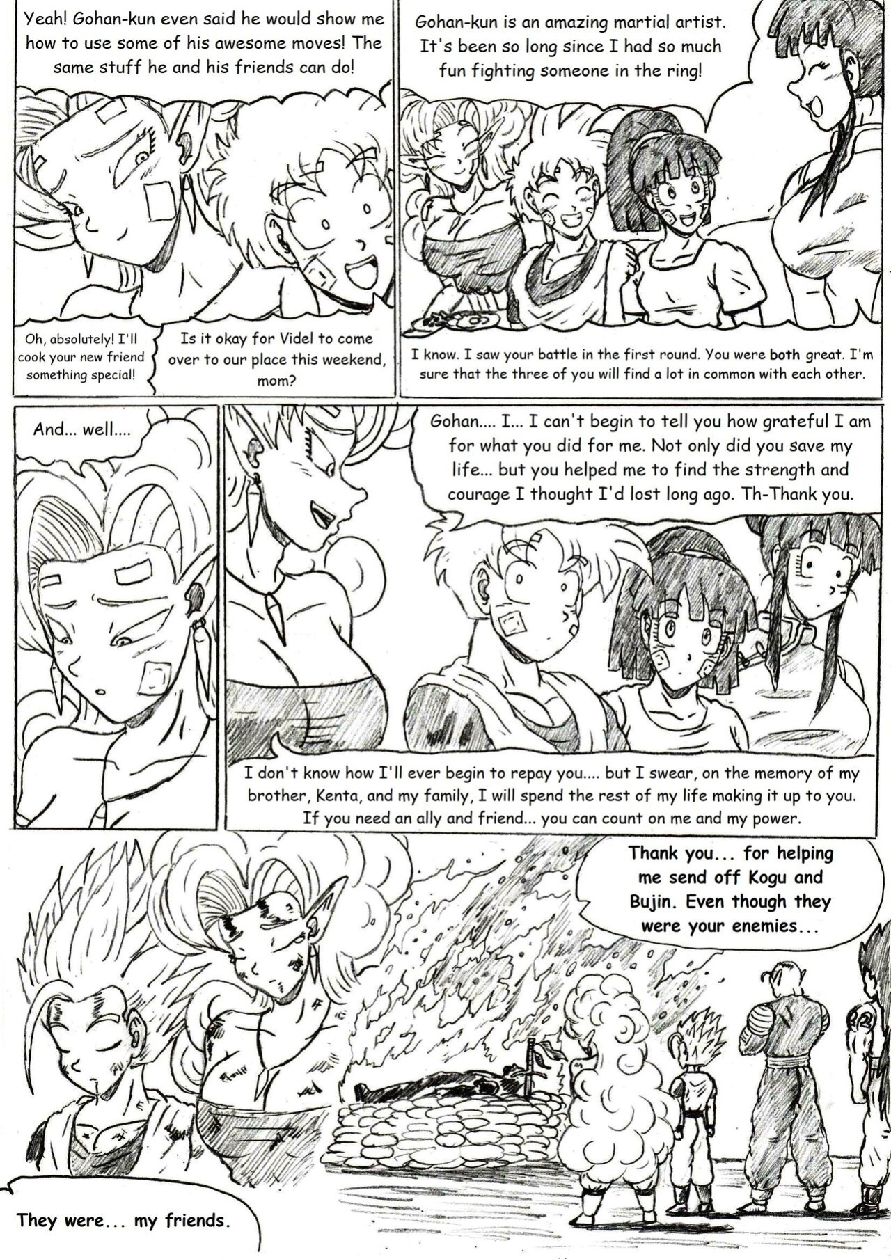 [TheWriteFiction] DRAGONBALL Z Golden Age - Chapter 7 - Resolutions