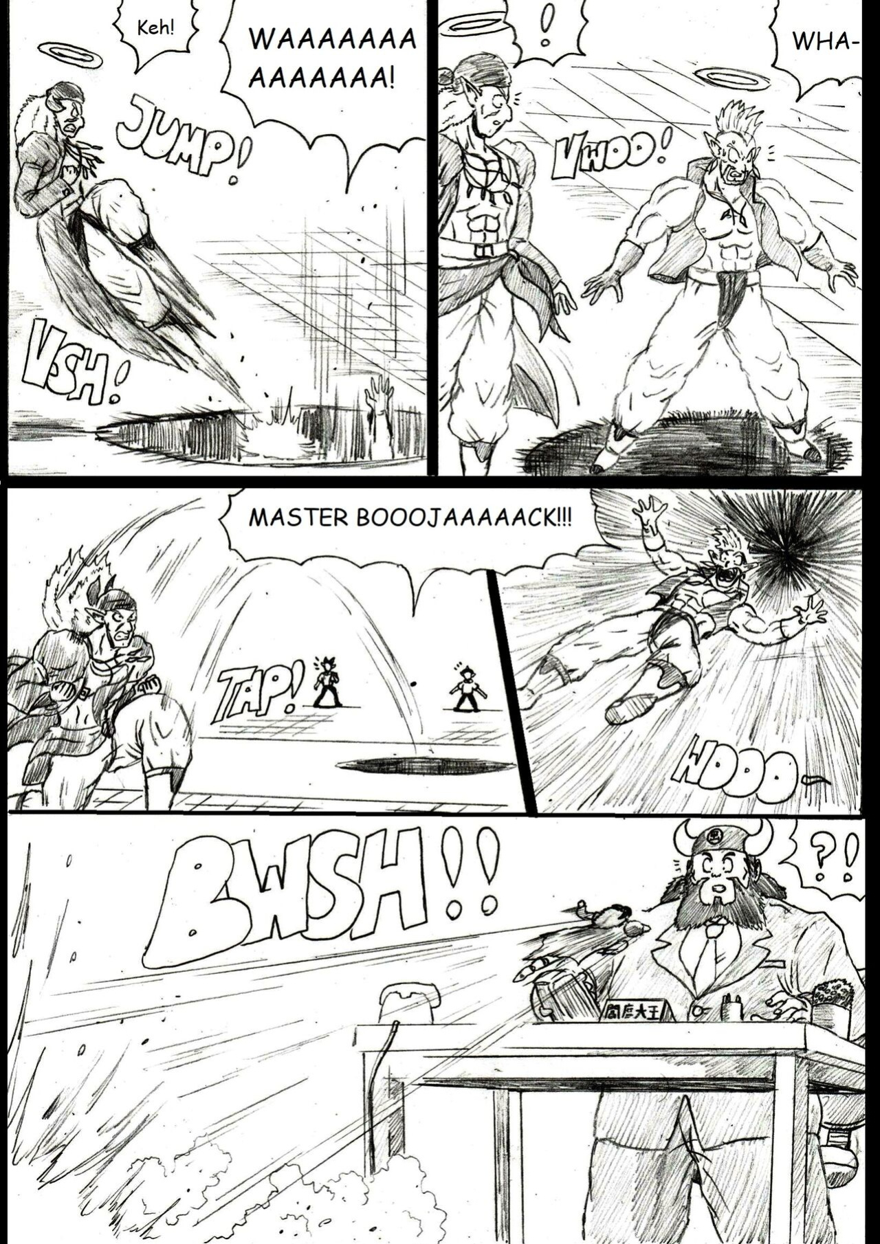 [TheWriteFiction] DRAGONBALL Z Golden Age - Chapter 7 - Resolutions