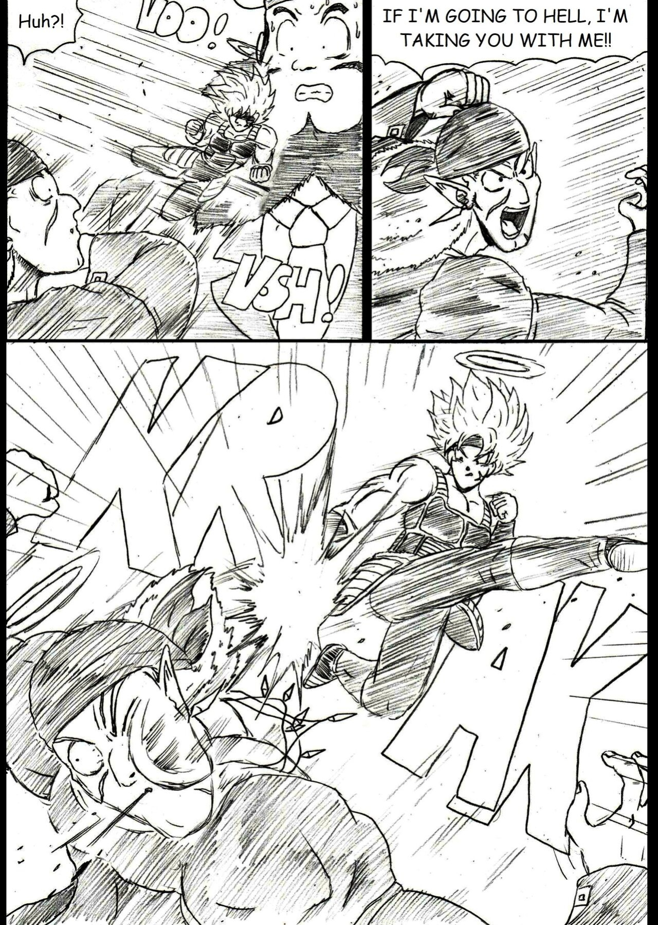 [TheWriteFiction] DRAGONBALL Z Golden Age - Chapter 7 - Resolutions