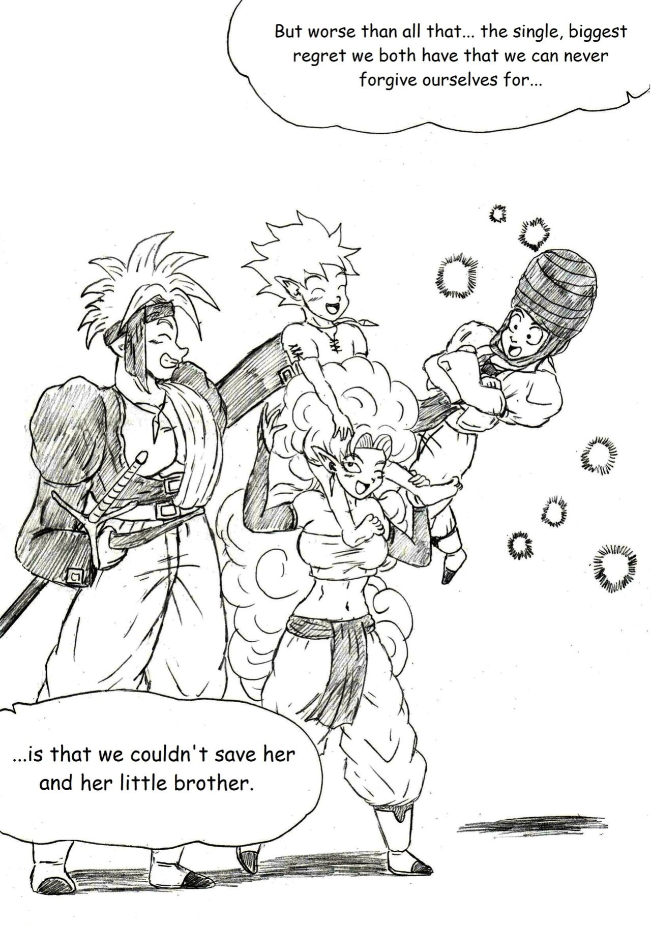 [TheWriteFiction] DRAGONBALL Z Golden Age - Chapter 7 - Resolutions