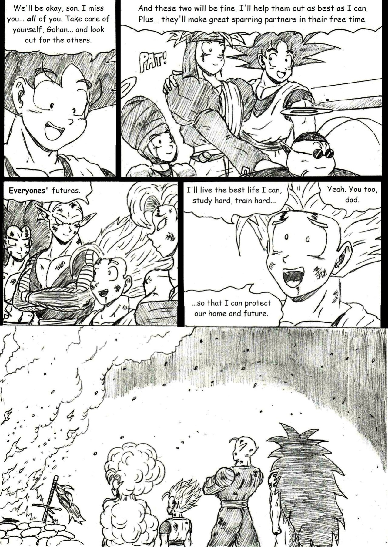 [TheWriteFiction] DRAGONBALL Z Golden Age - Chapter 7 - Resolutions