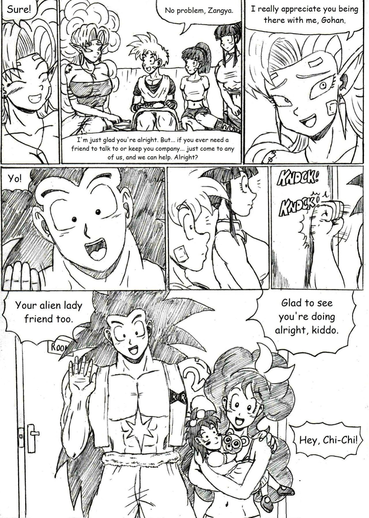 [TheWriteFiction] DRAGONBALL Z Golden Age - Chapter 7 - Resolutions