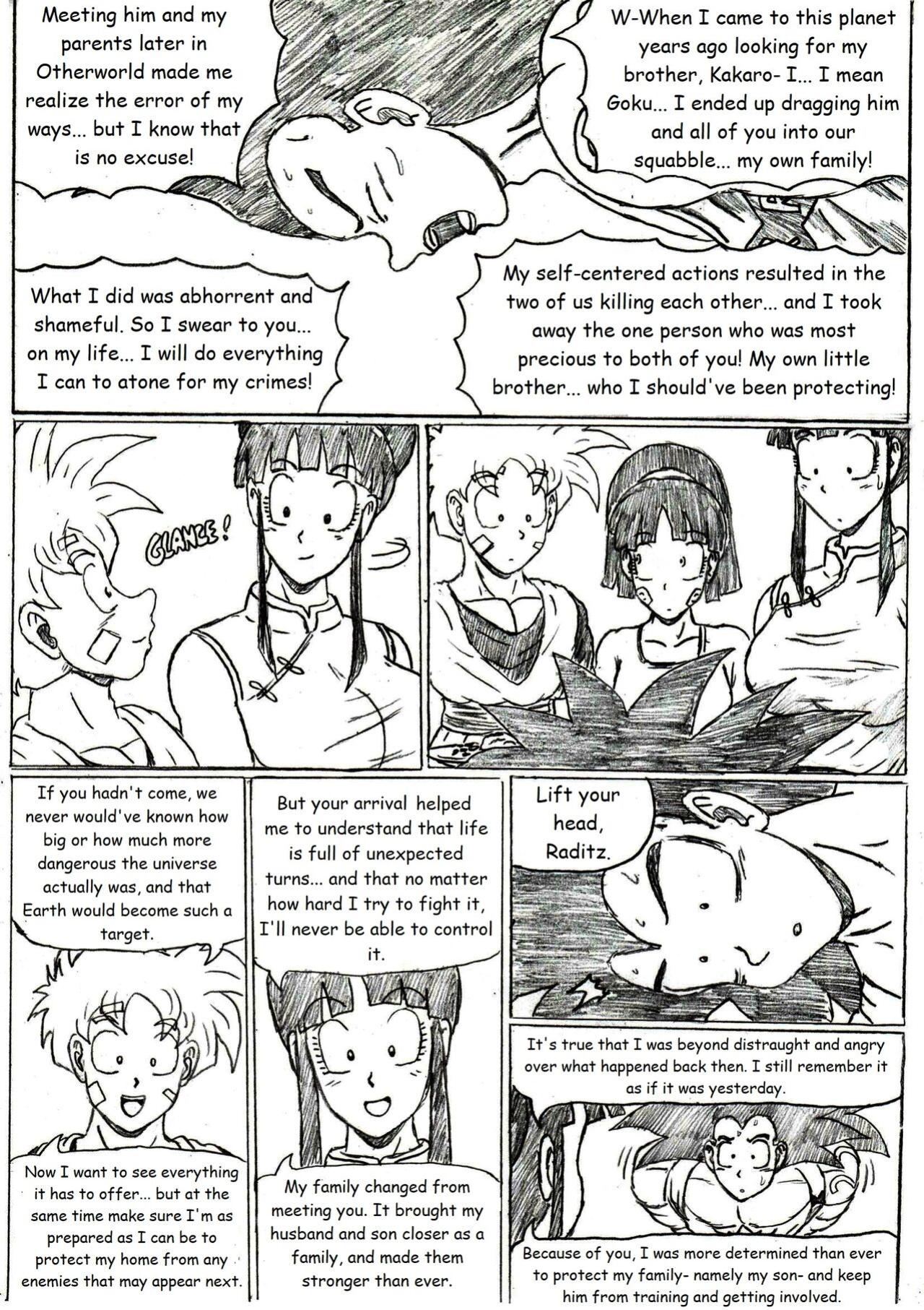 [TheWriteFiction] DRAGONBALL Z Golden Age - Chapter 7 - Resolutions