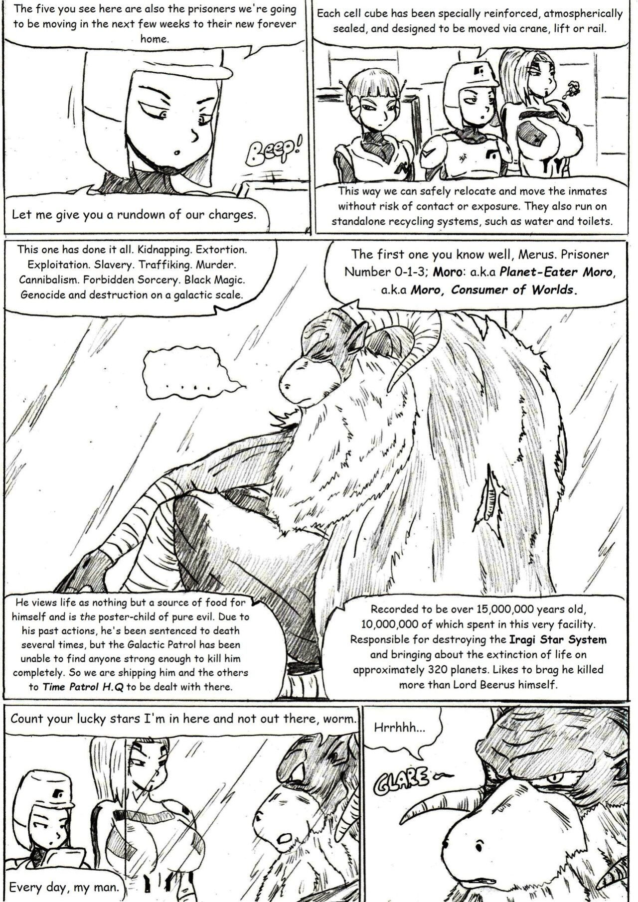 [TheWriteFiction] DRAGONBALL Z Golden Age - Chapter 7 - Resolutions