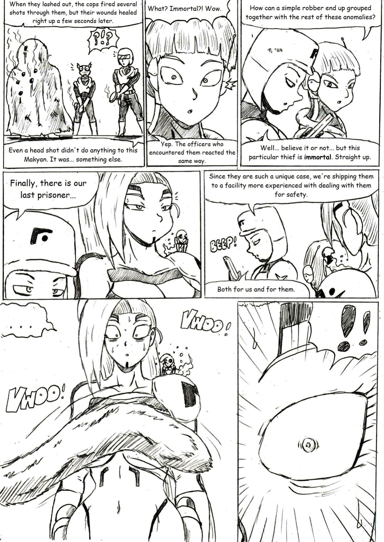 [TheWriteFiction] DRAGONBALL Z Golden Age - Chapter 7 - Resolutions