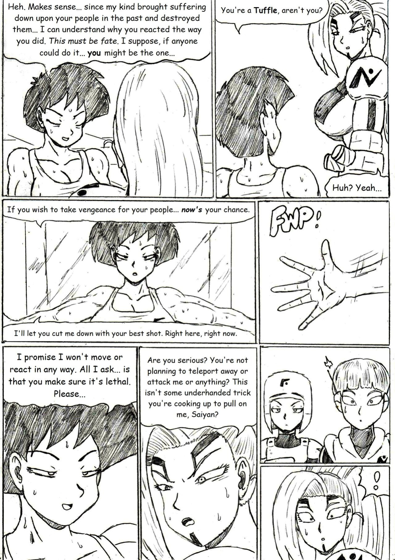 [TheWriteFiction] DRAGONBALL Z Golden Age - Chapter 7 - Resolutions