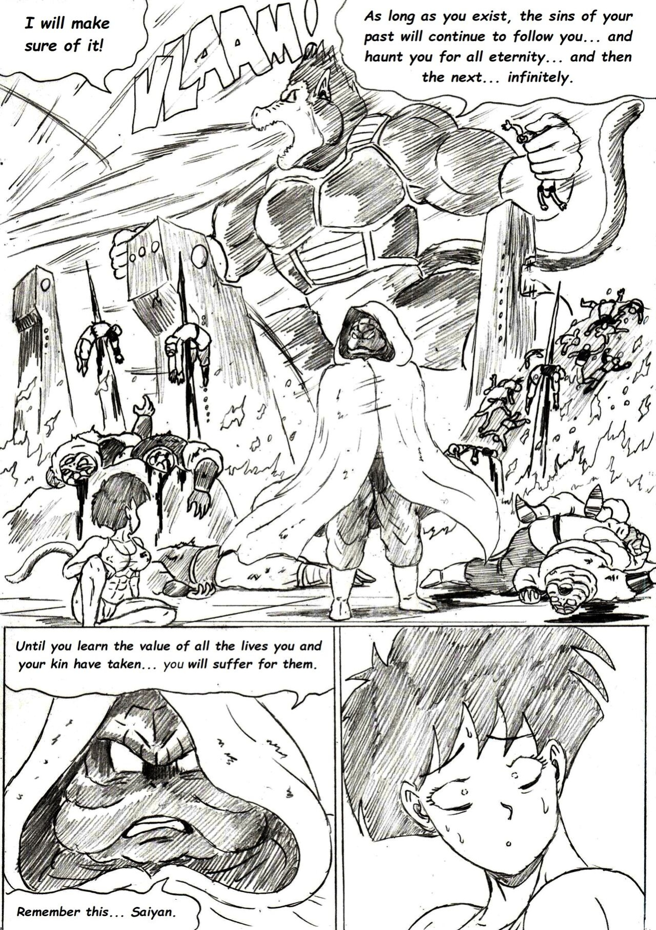 [TheWriteFiction] DRAGONBALL Z Golden Age - Chapter 7 - Resolutions