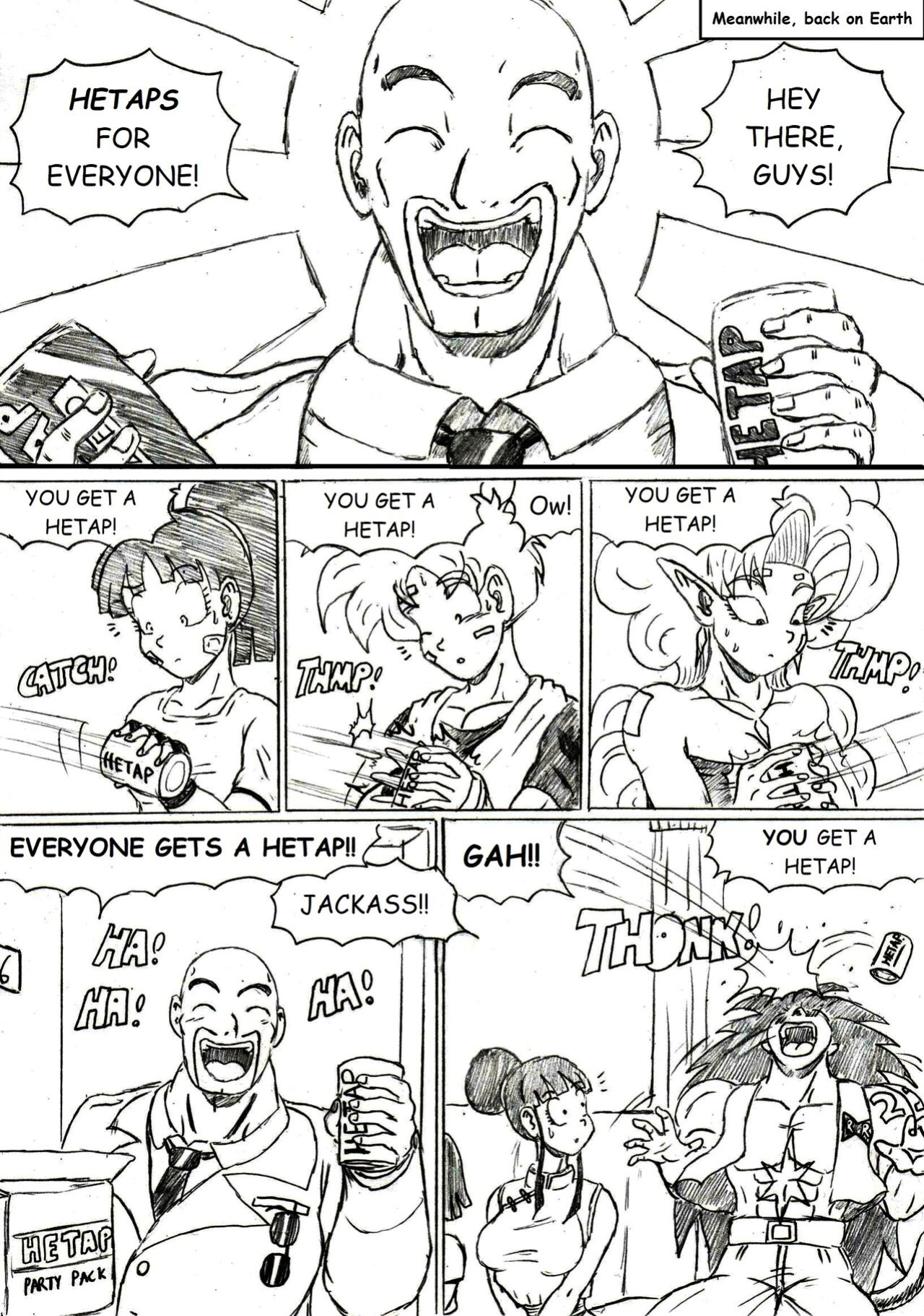 [TheWriteFiction] DRAGONBALL Z Golden Age - Chapter 7 - Resolutions