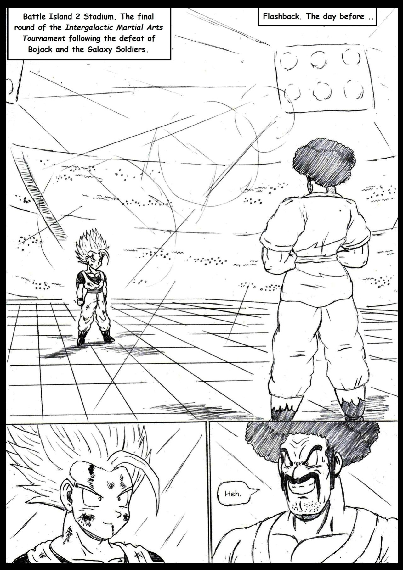 [TheWriteFiction] DRAGONBALL Z Golden Age - Chapter 7 - Resolutions