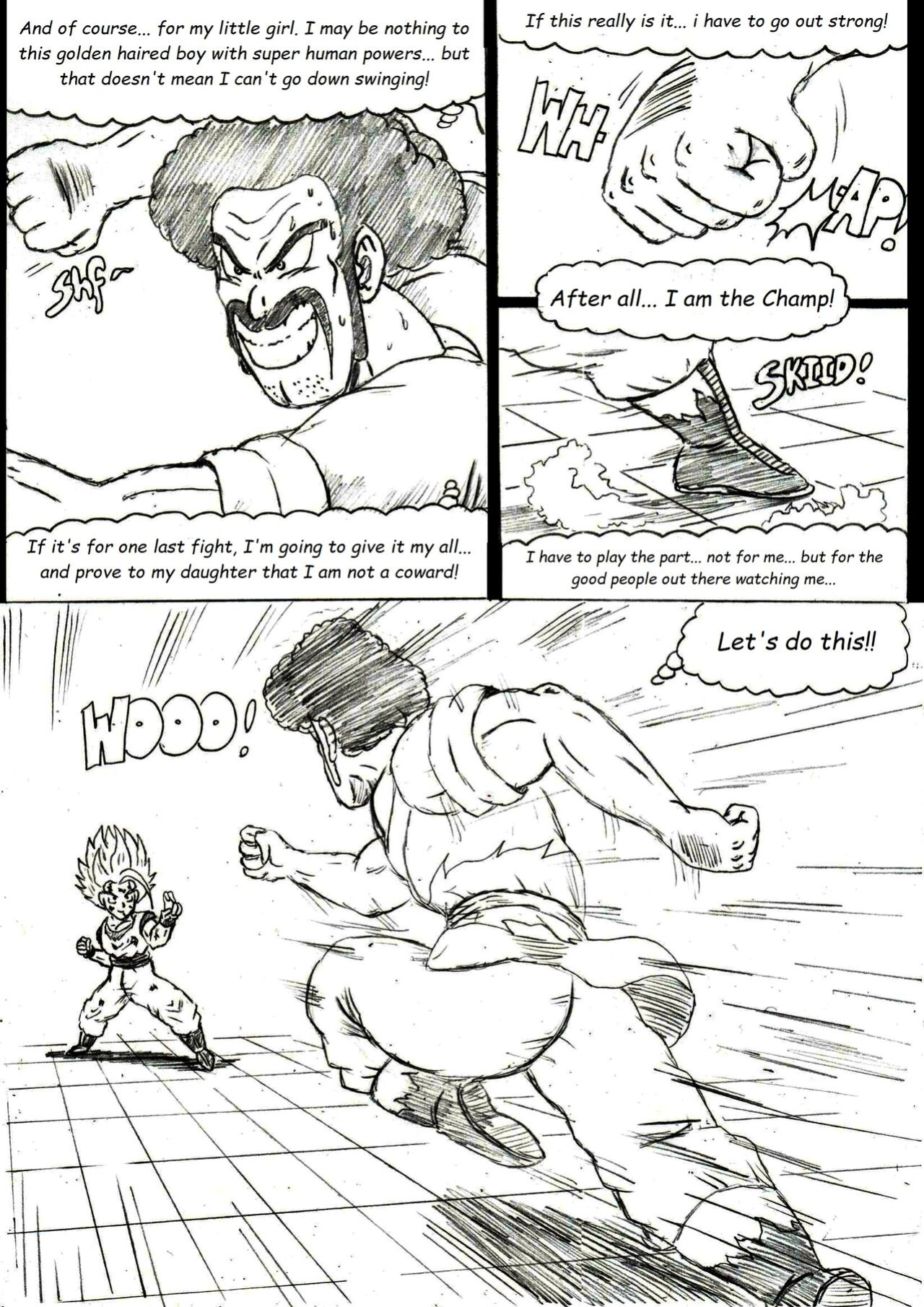 [TheWriteFiction] DRAGONBALL Z Golden Age - Chapter 7 - Resolutions