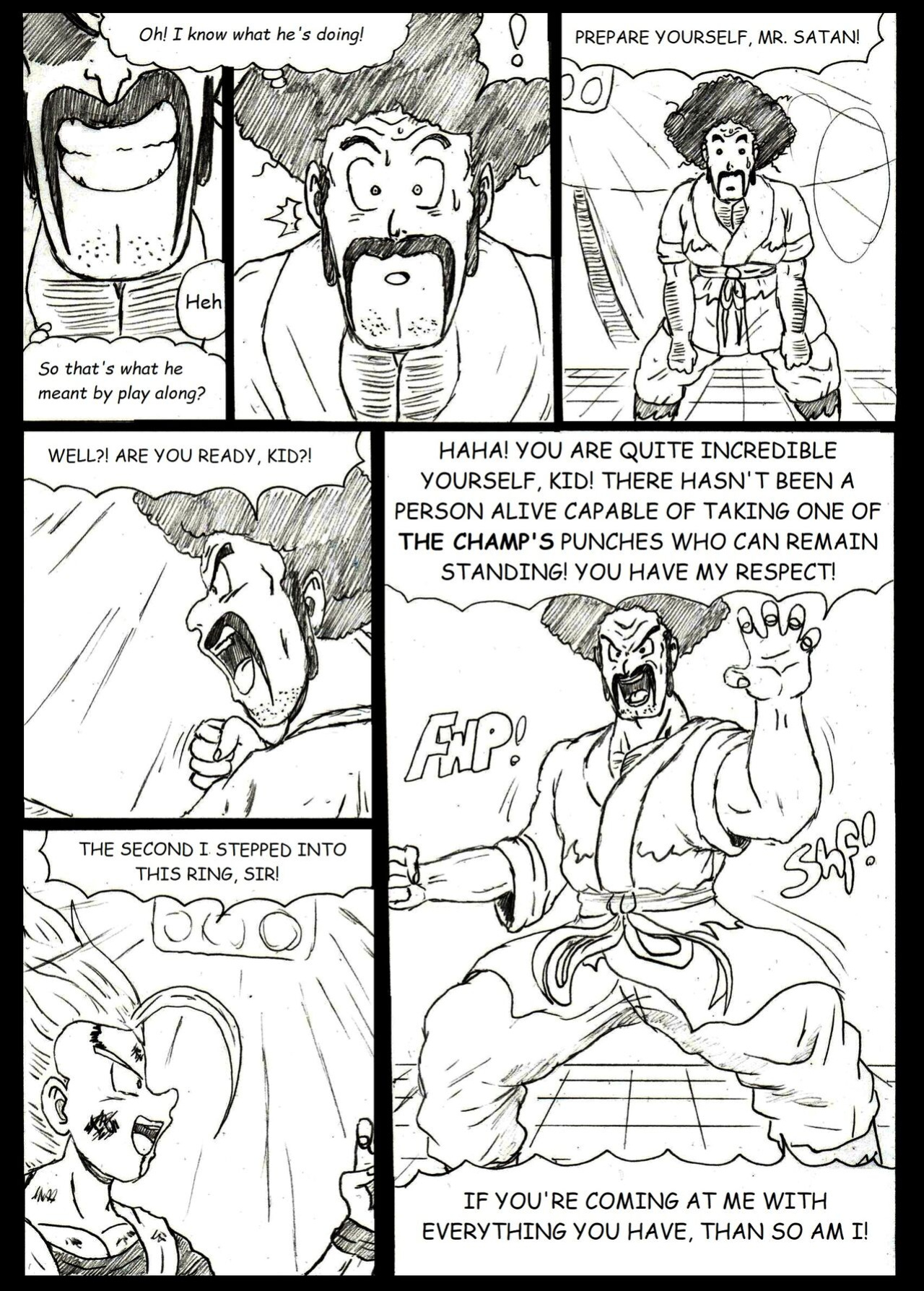 [TheWriteFiction] DRAGONBALL Z Golden Age - Chapter 7 - Resolutions