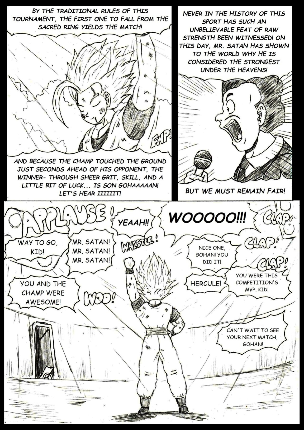 [TheWriteFiction] DRAGONBALL Z Golden Age - Chapter 7 - Resolutions