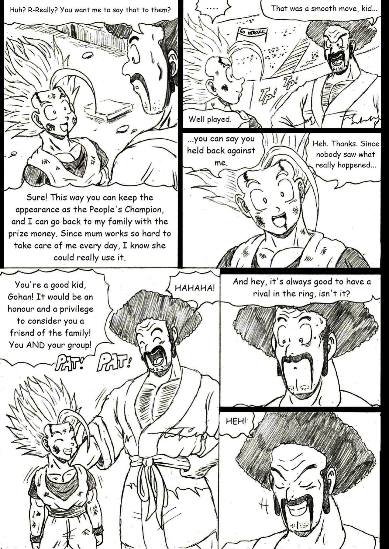 [TheWriteFiction] DRAGONBALL Z Golden Age - Chapter 7 - Resolutions