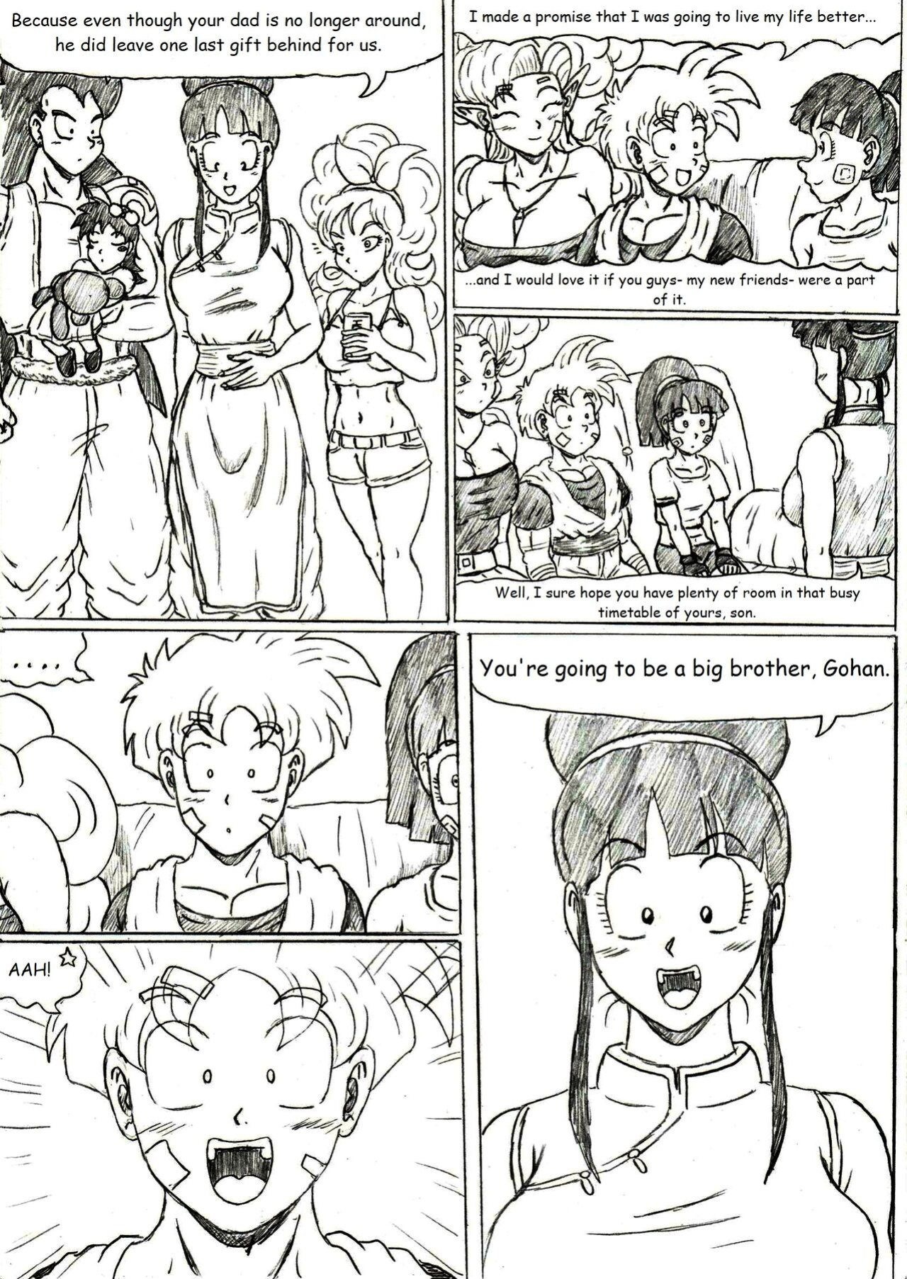 [TheWriteFiction] DRAGONBALL Z Golden Age - Chapter 7 - Resolutions