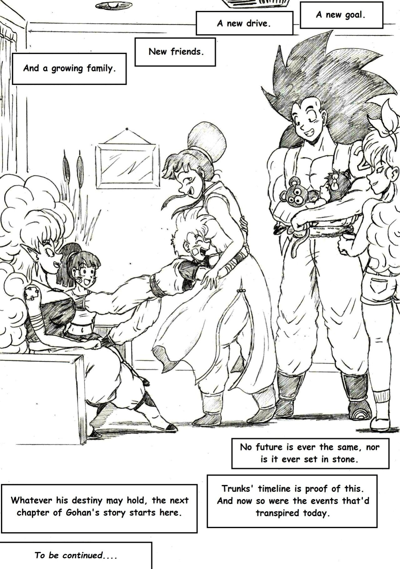 [TheWriteFiction] DRAGONBALL Z Golden Age - Chapter 7 - Resolutions