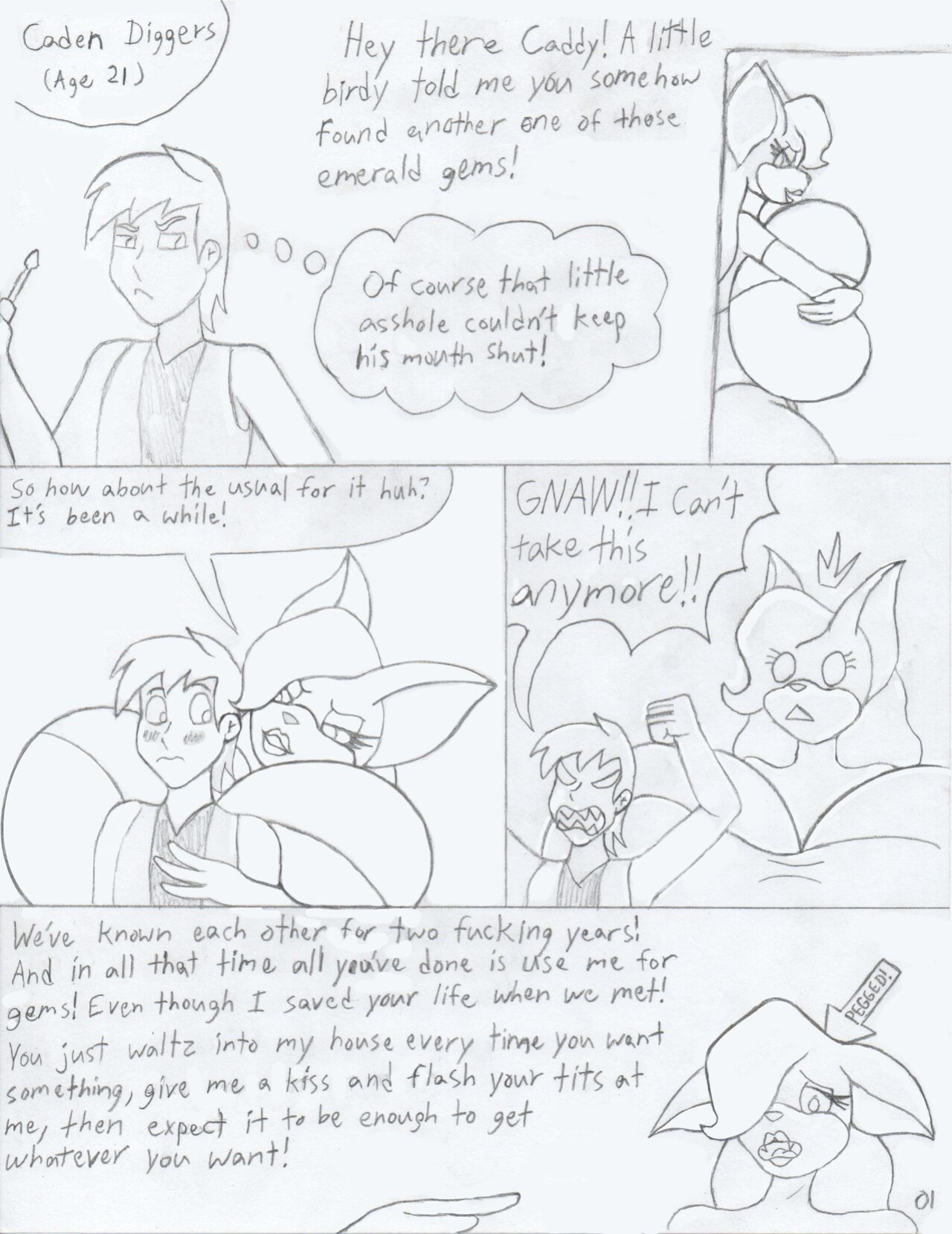Foxtide888 Sketch Comics Gallery 3 (Updated)