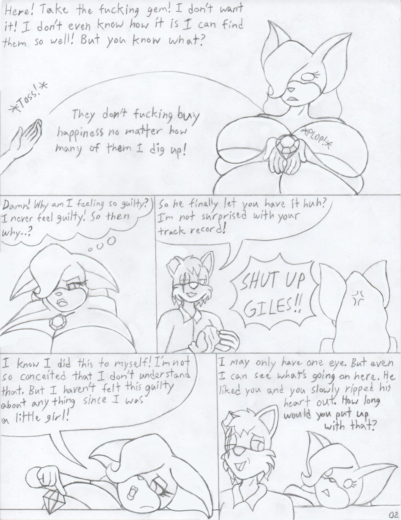 Foxtide888 Sketch Comics Gallery 3 (Updated)