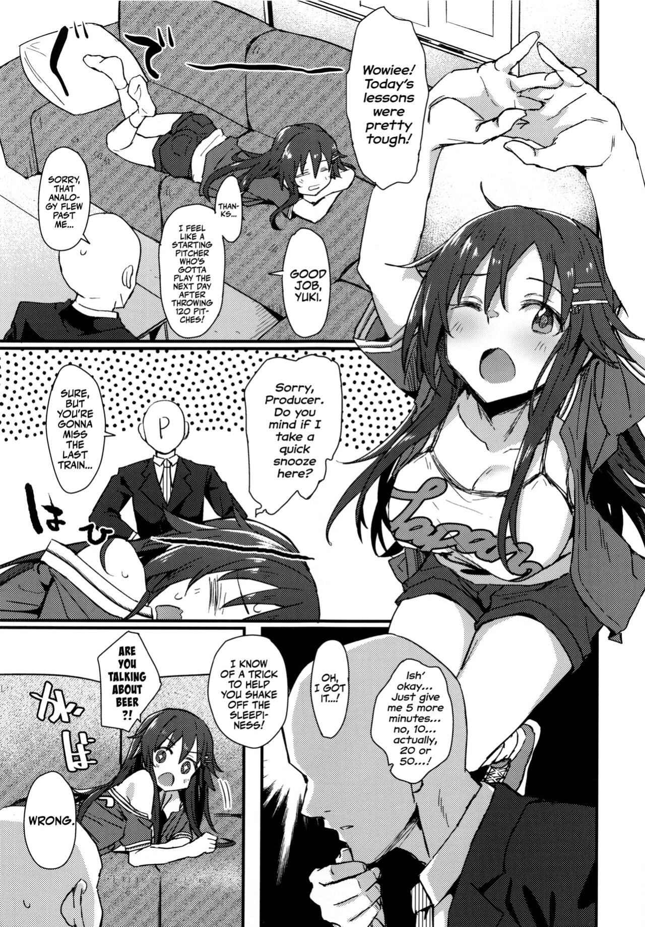 (C99) [Hoshiyukicha (Yukihoshi Kokoro, Hoshicha)] Pitch around! (THE IDOLM@STER CINDERELLA GIRLS) [Team Rabu2]