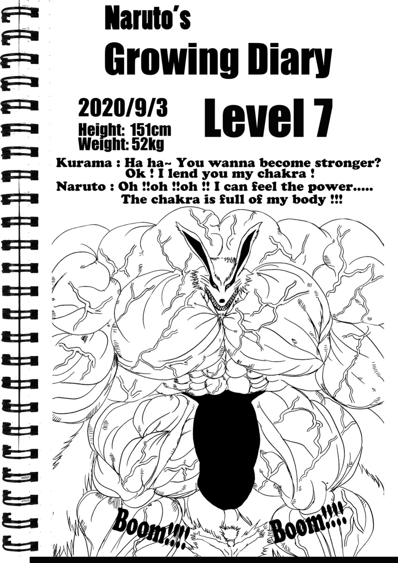 (e19700) Naruto Growing diary