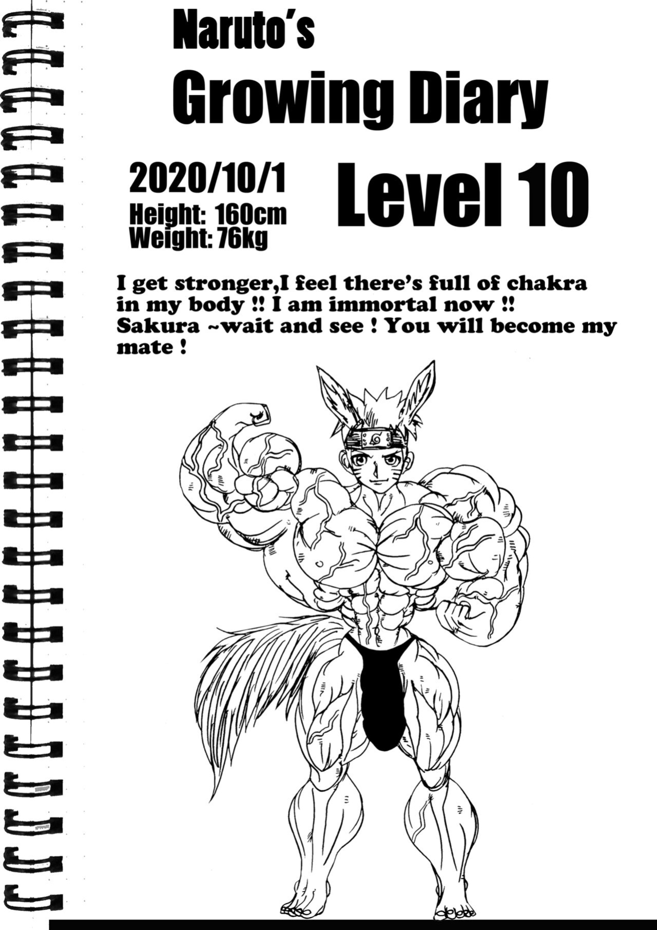 (e19700) Naruto Growing diary