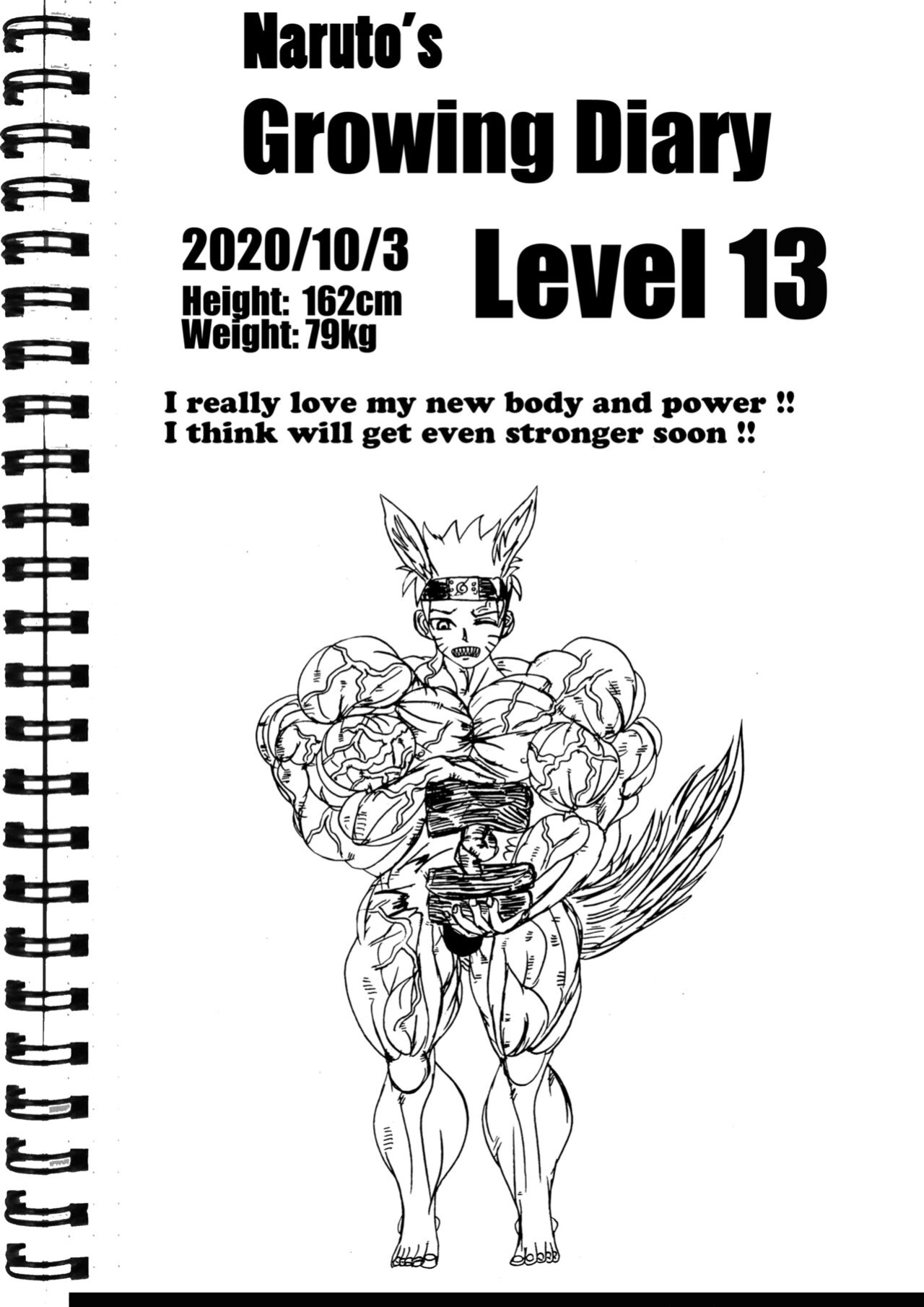 (e19700) Naruto Growing diary
