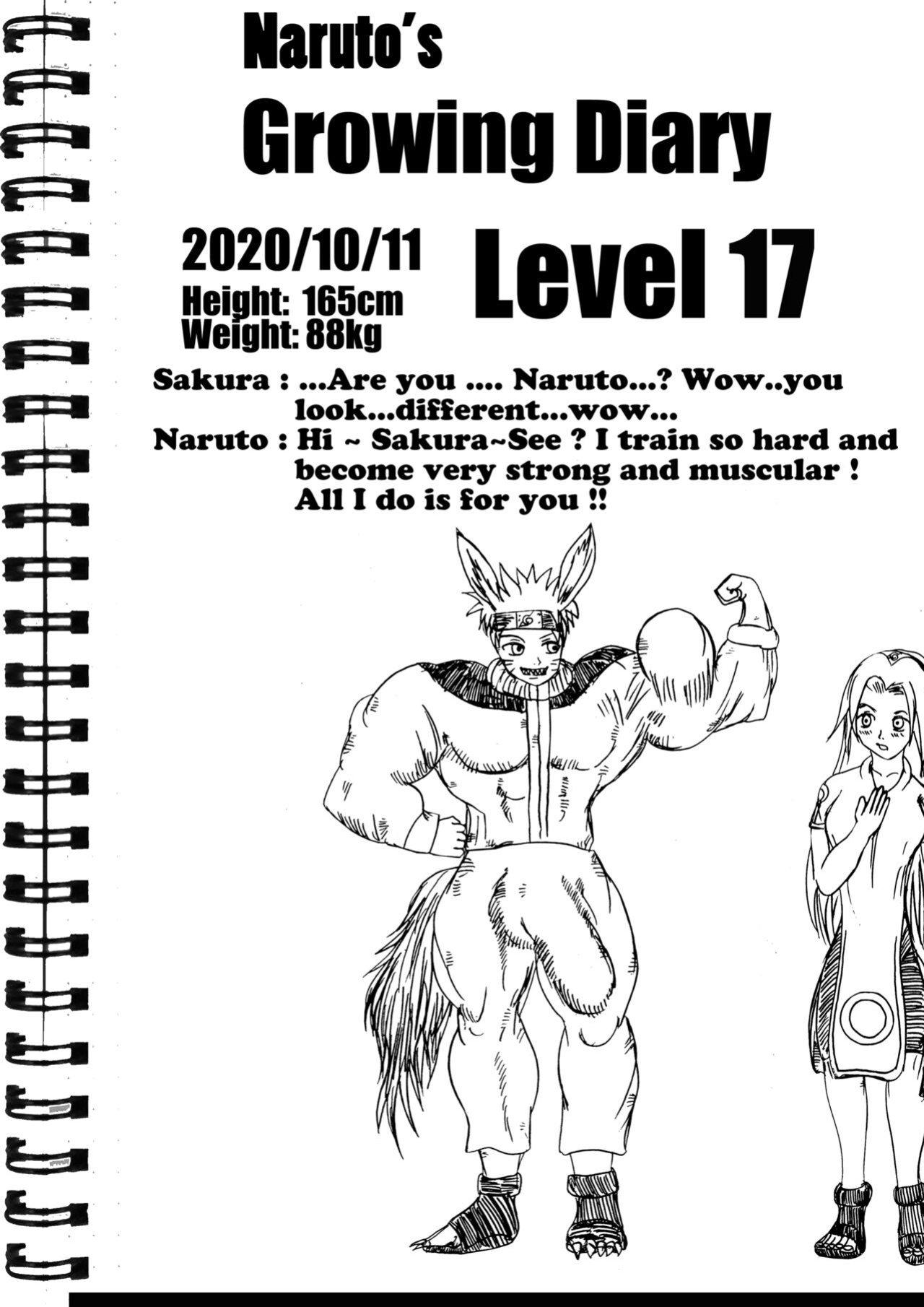 (e19700) Naruto Growing diary