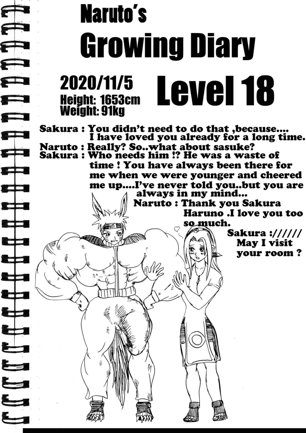 (e19700) Naruto Growing diary