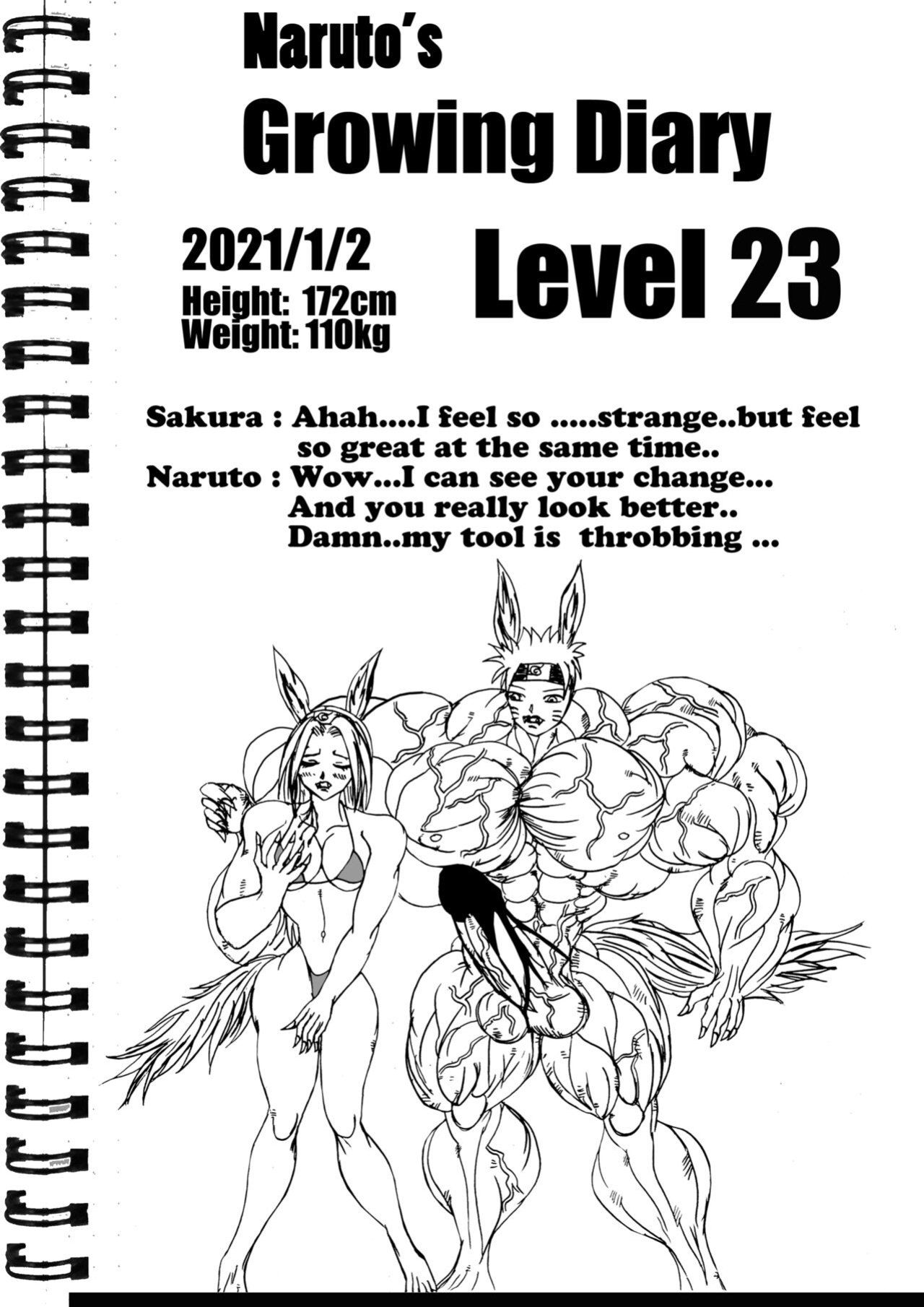 (e19700) Naruto Growing diary