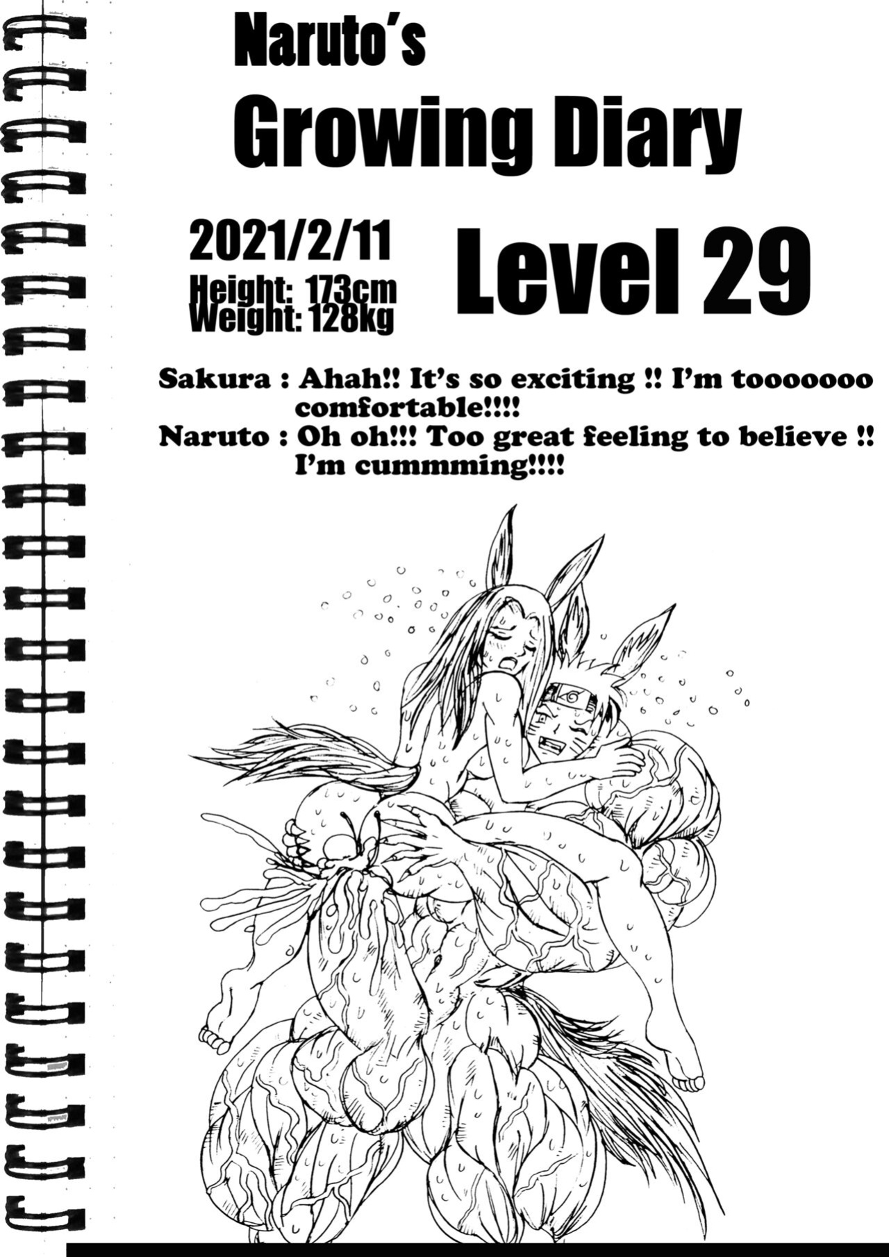 (e19700) Naruto Growing diary