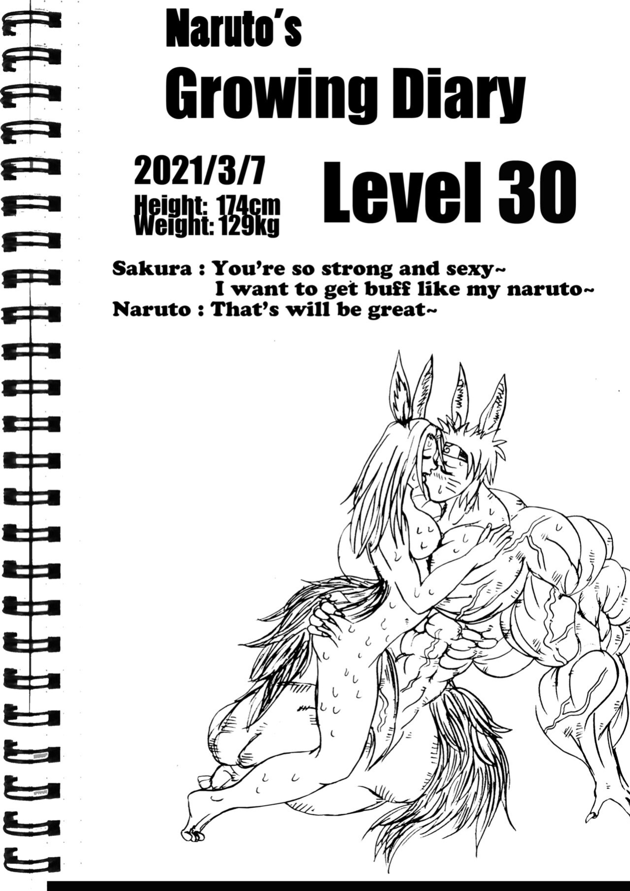 (e19700) Naruto Growing diary