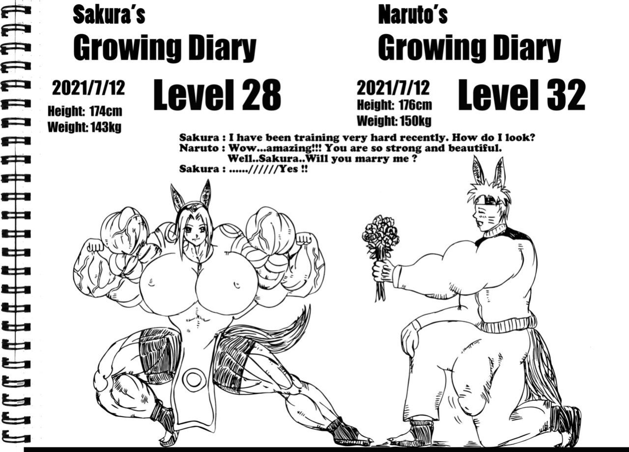 (e19700) Naruto Growing diary