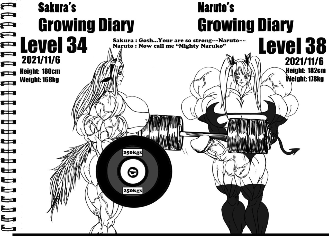 (e19700) Naruto Growing diary