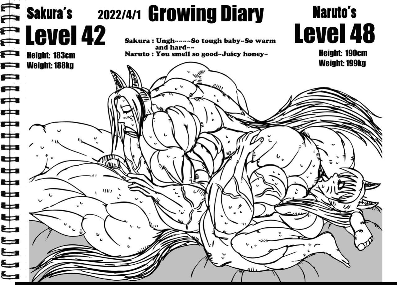 (e19700) Naruto Growing diary
