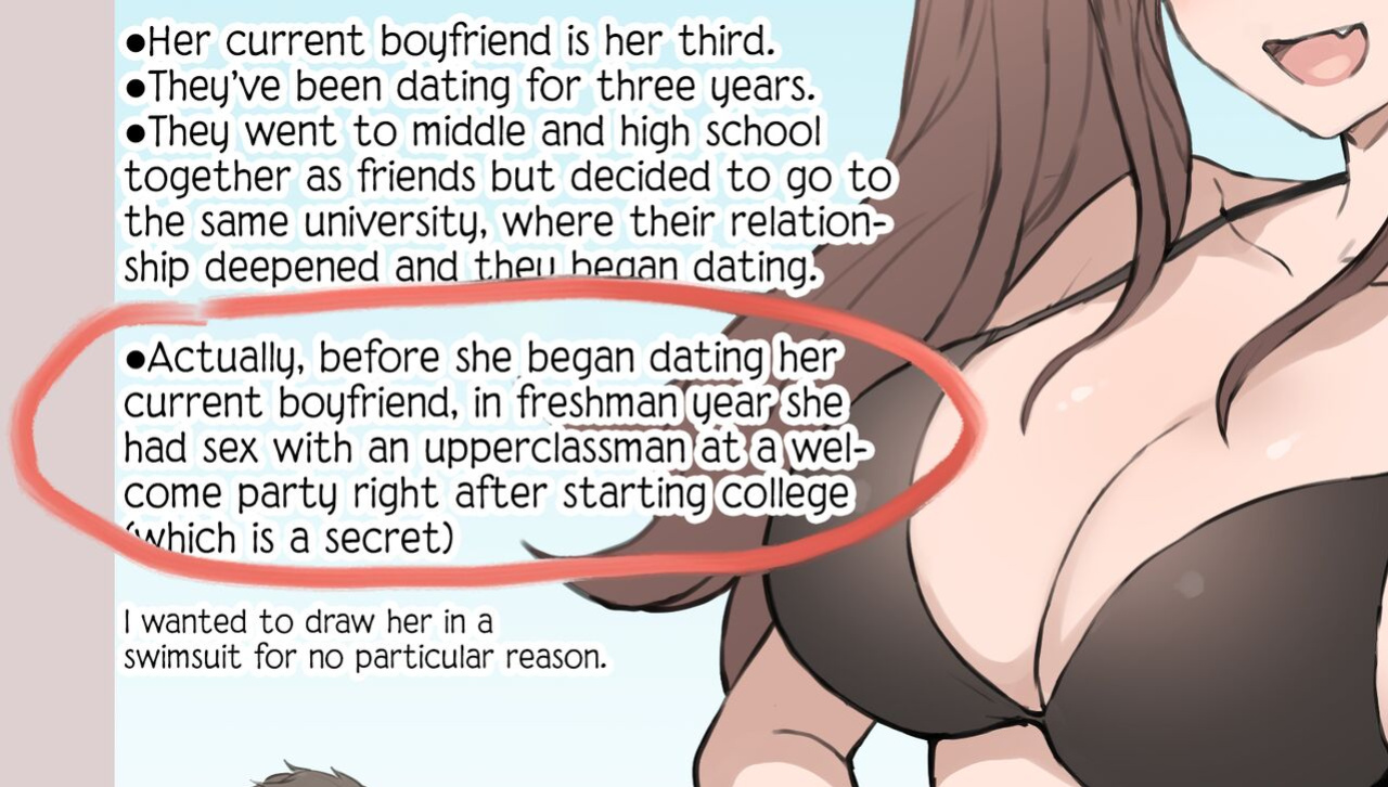 [Doushia (Terasu MC)] Boku no Netorase Seiheki ni Tsukiatte kureru Kanojo | A Girlfriend Who Plays Along with My Cuckold Fetish + Prequel [Defan752 & Tekkamaki]