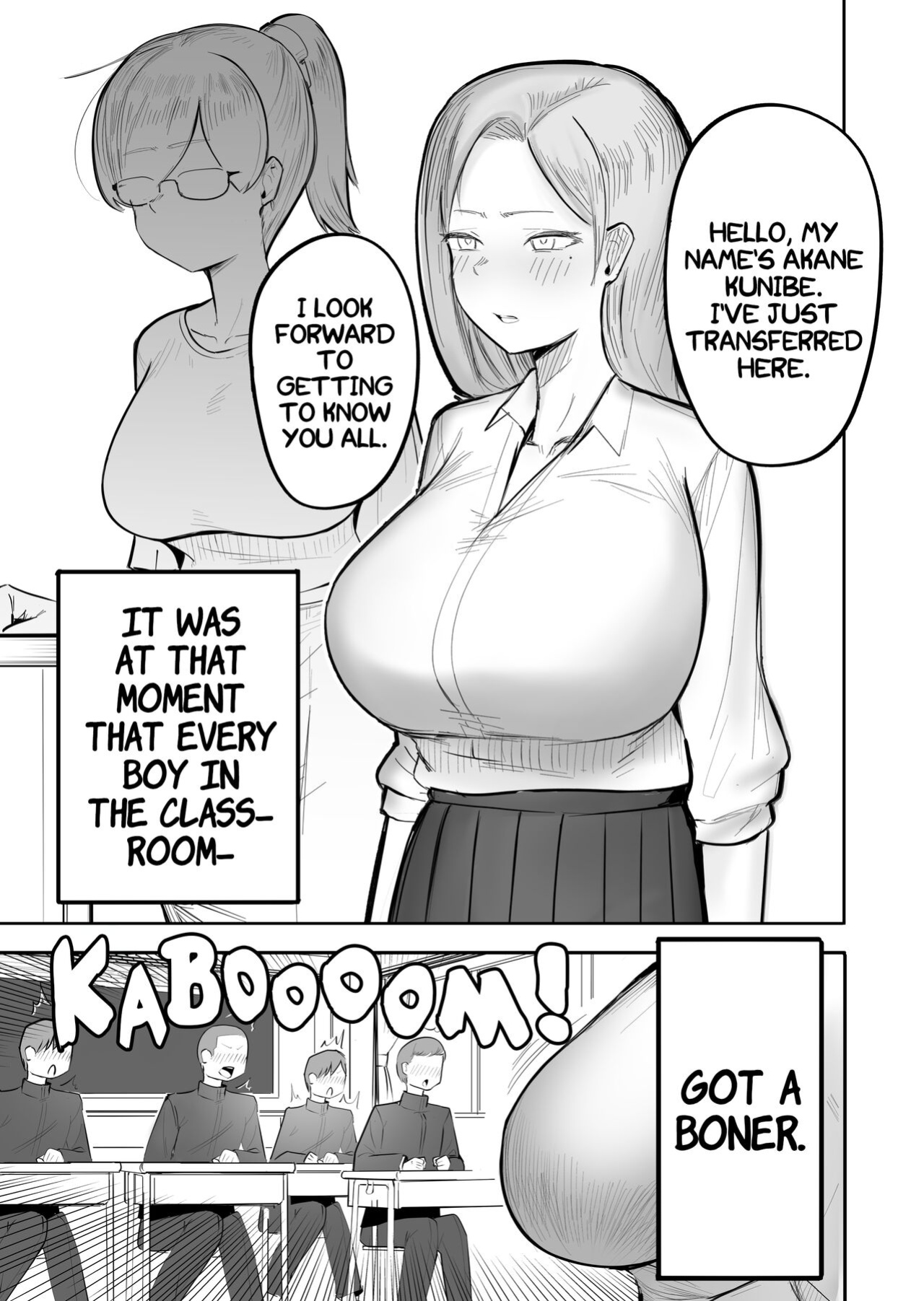 [Flat Rurit (Taira Rurit)] An Erotic Gal That Gets Female Teachers Erect [Mr_Person Translation]