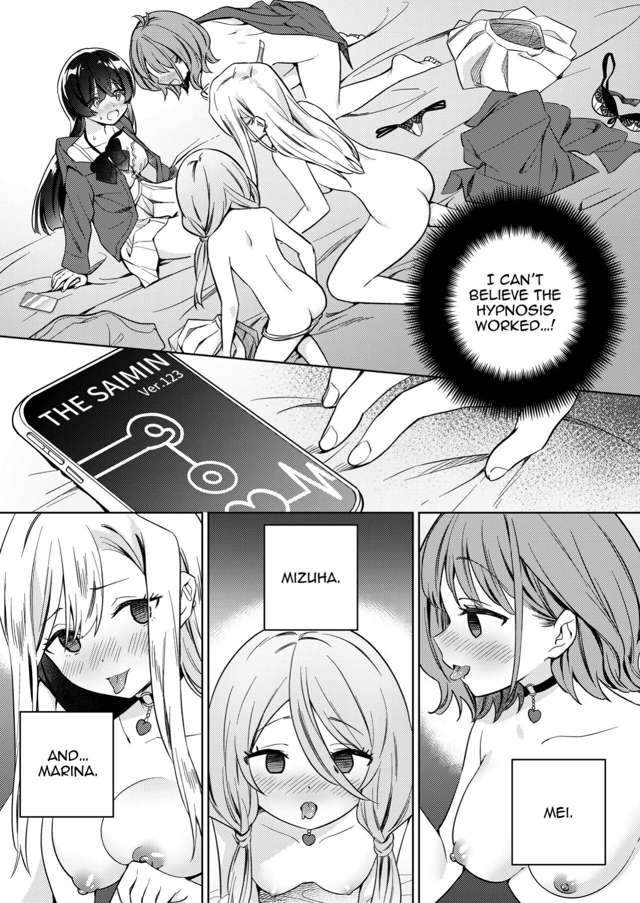 [Gutsutoma (Tachi)] A Sexy Yuri Hypnosis App [IXIA WORKS]