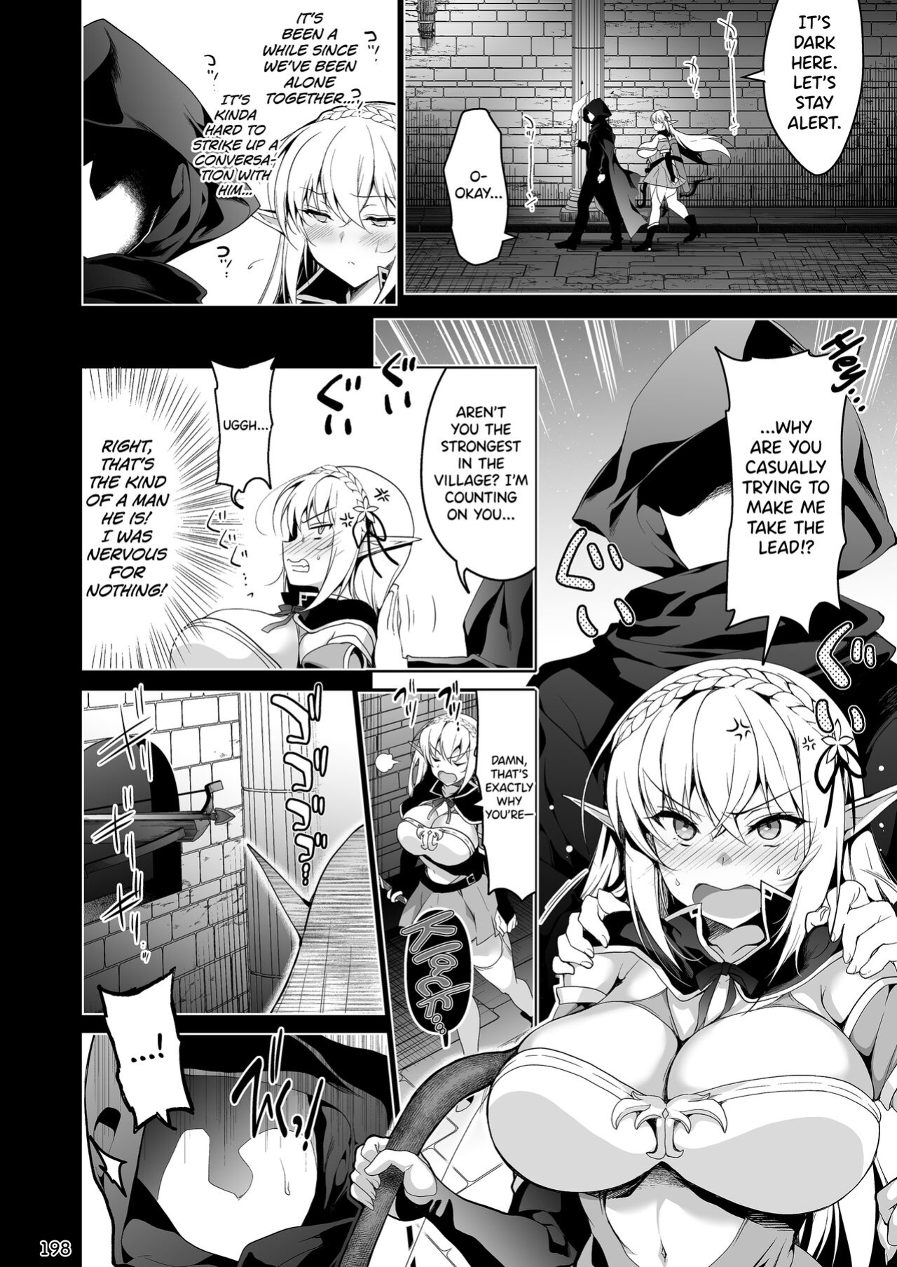 [Ninokoya (Ninoko)] Elf ni Inmon o Tsukeru Hon LEVEL1~4 Soushuuhen Ch.4 [biribiri]
