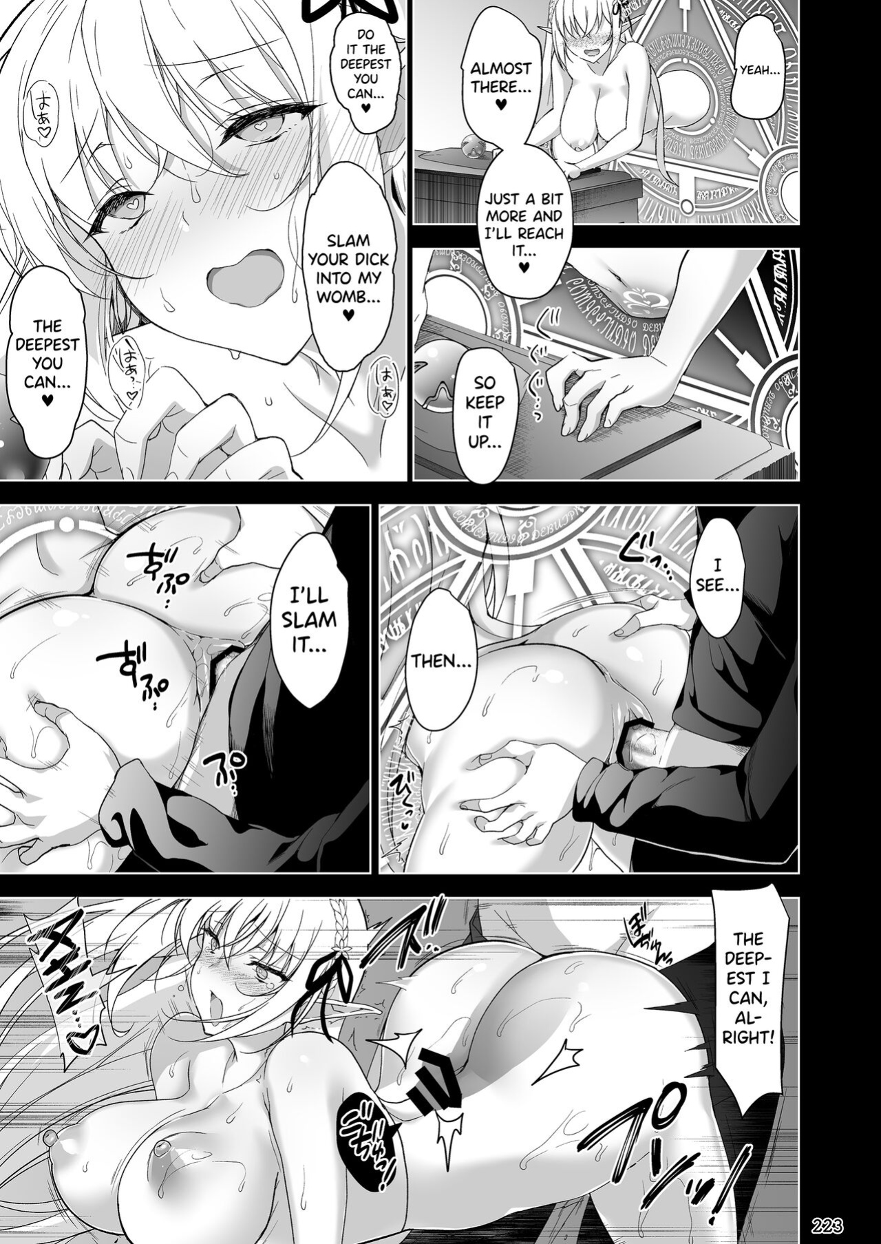 [Ninokoya (Ninoko)] Elf ni Inmon o Tsukeru Hon LEVEL1~4 Soushuuhen Ch.4 [biribiri]