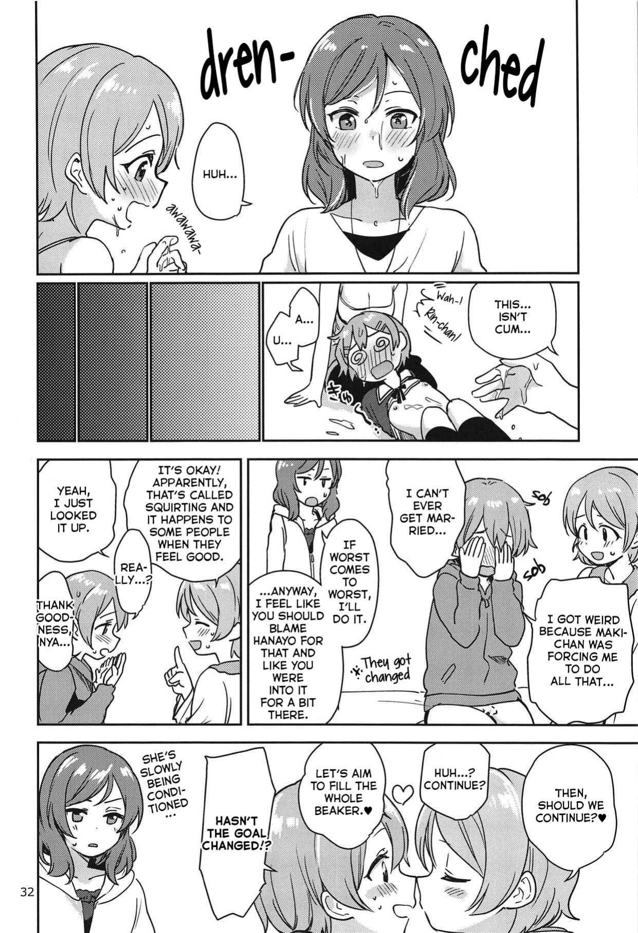 (C95) [Kurocan (Itsuki Kuro)] Rin no Mondai Zoufukuchuu! (Love Live!) [nemuiTL]