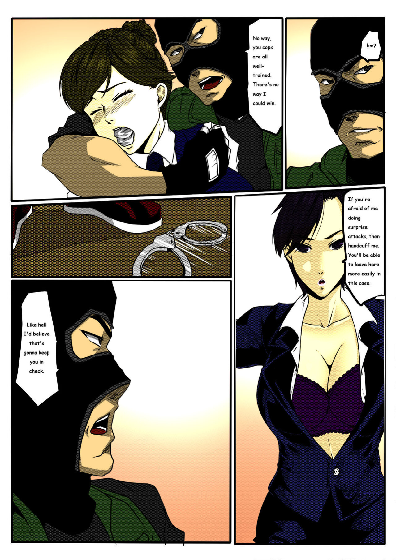 [GoDLeTTeR] Bondage Anecdote 002 - ENG (Colour) [alt version in comments]