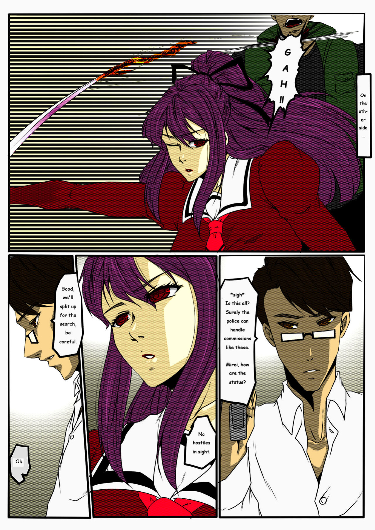 [GoDLeTTeR] Bondage Anecdote 002 - ENG (Colour) [alt version in comments]