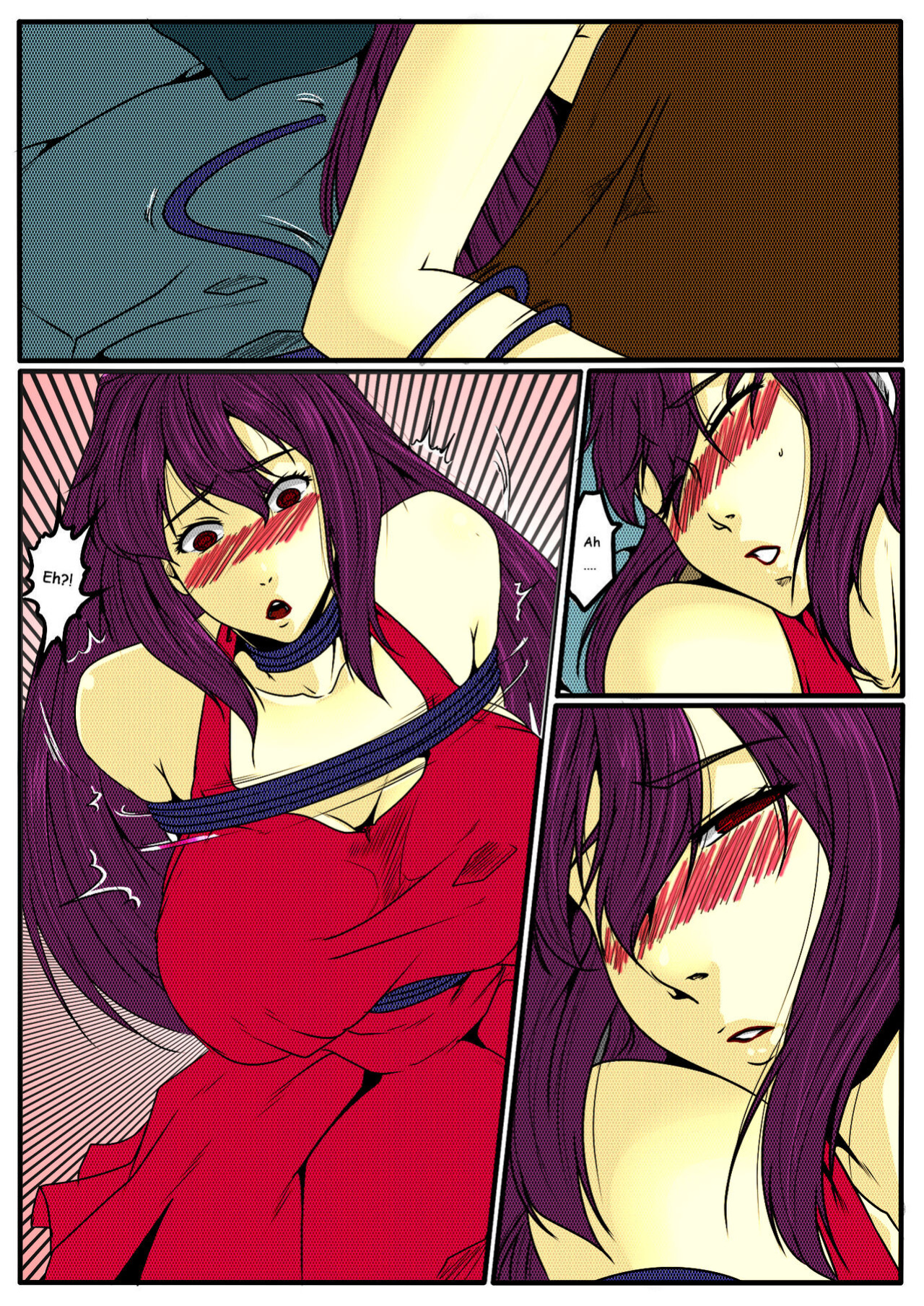 [GoDLeTTeR] Bondage Anecdote 002 - ENG (Colour) [alt version in comments]