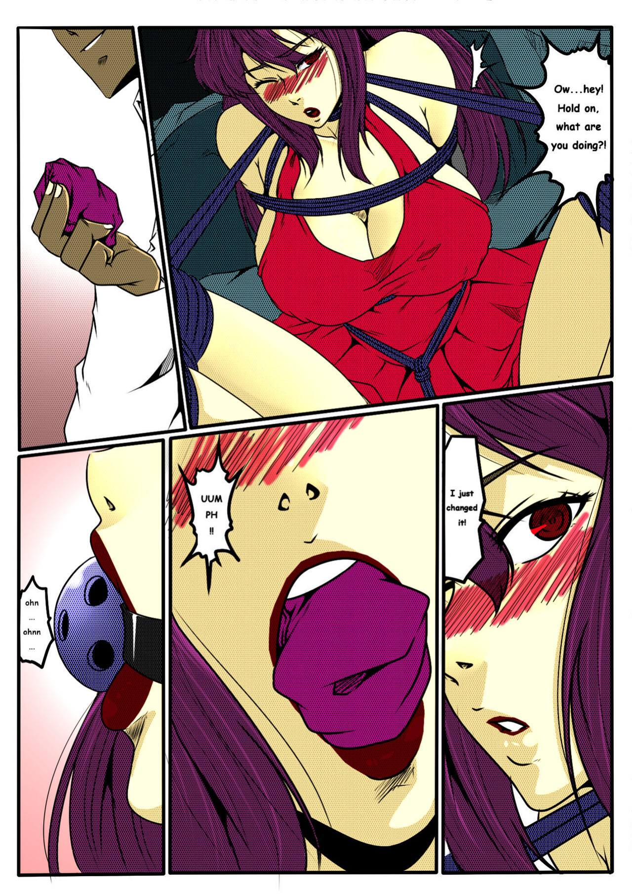 [GoDLeTTeR] Bondage Anecdote 002 - ENG (Colour) [alt version in comments]
