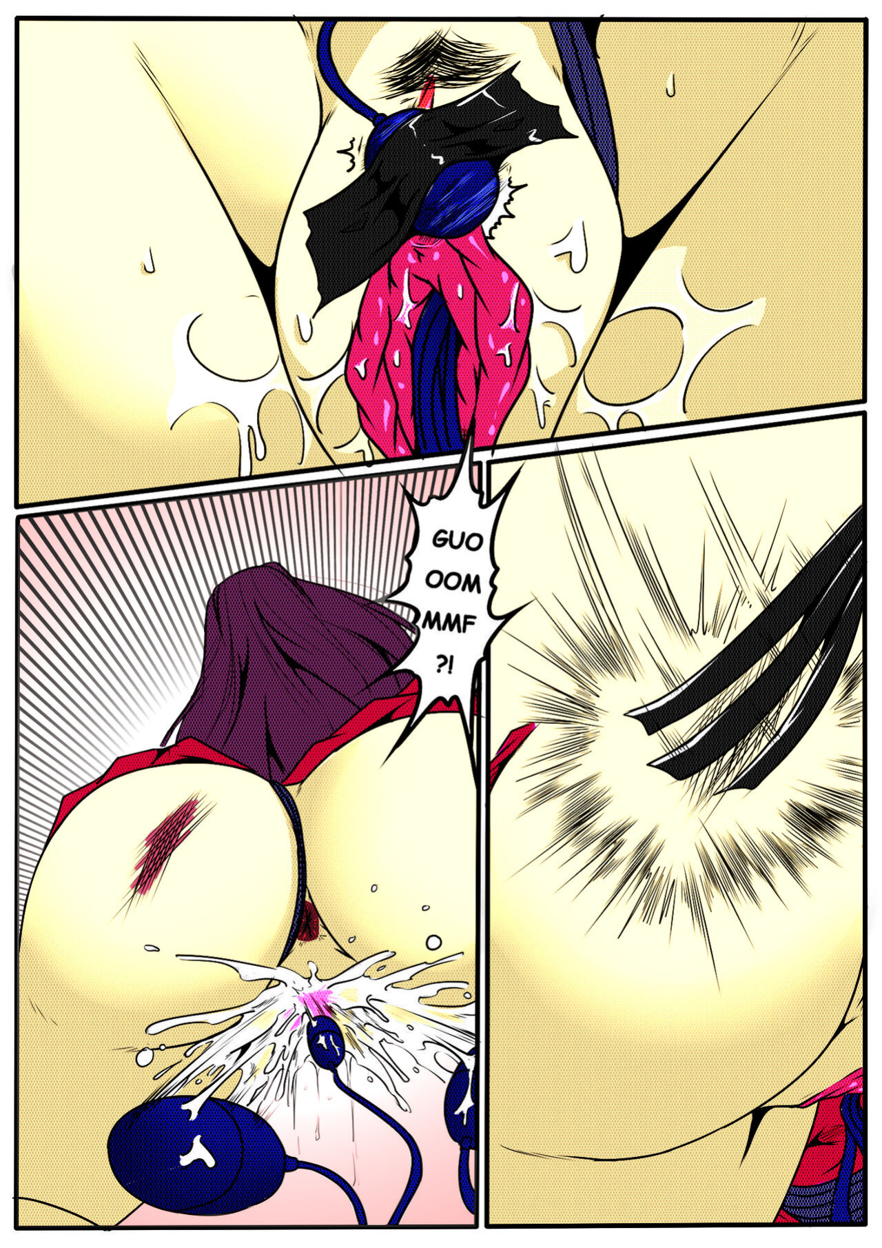 [GoDLeTTeR] Bondage Anecdote 002 - ENG (Colour) [alt version in comments]