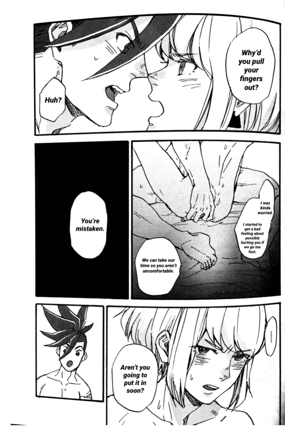 (Kyouten Douchi) [NICEGUY (msk)] The First Time (Promare) [dykewpie]
