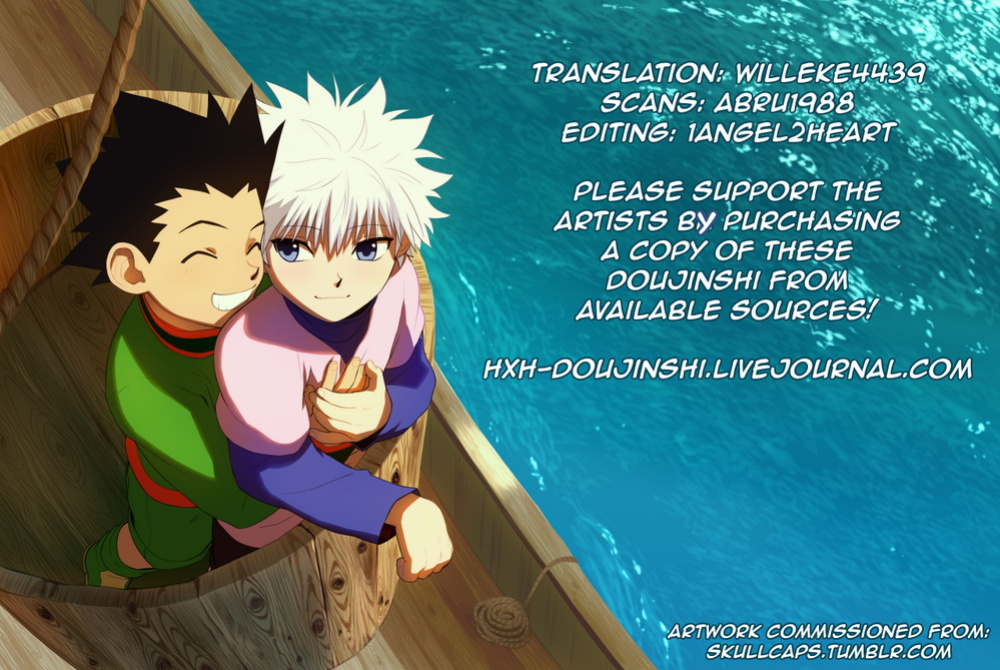 (Shota Scratch 24) [Tanbo (Makita Miki)] Yoru no Shijima ni Omoi o Hasete | Connecting our Feelings in the Silence of the Night (Hunter x Hunter) [Willeke4439]